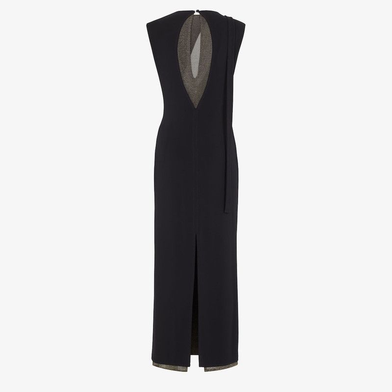 Fendi o1s1wg110326 Dress in Black Size XL / US 12-14 / IT 48-50 - 2 Thumbnail
