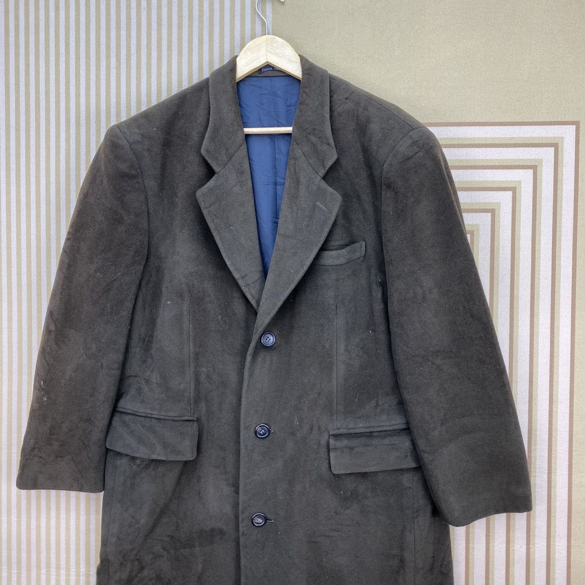 Issey Miyake 🫶vintage Ficce Uomo Long Coat Wool jackket Yoshiyuki Konishi Size US L / EU 52-54 / 3 - 3 Thumbnail