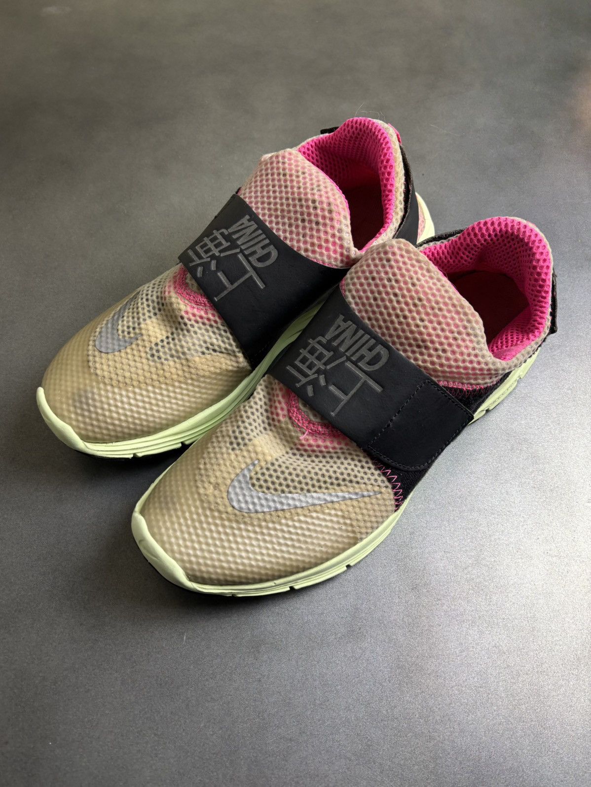 Nike 2013 Nike Lunarfly 306 Shanghai SlipOn Velcro Shoes Ninja 3M Size US 10 / EU 43 - 5 Thumbnail