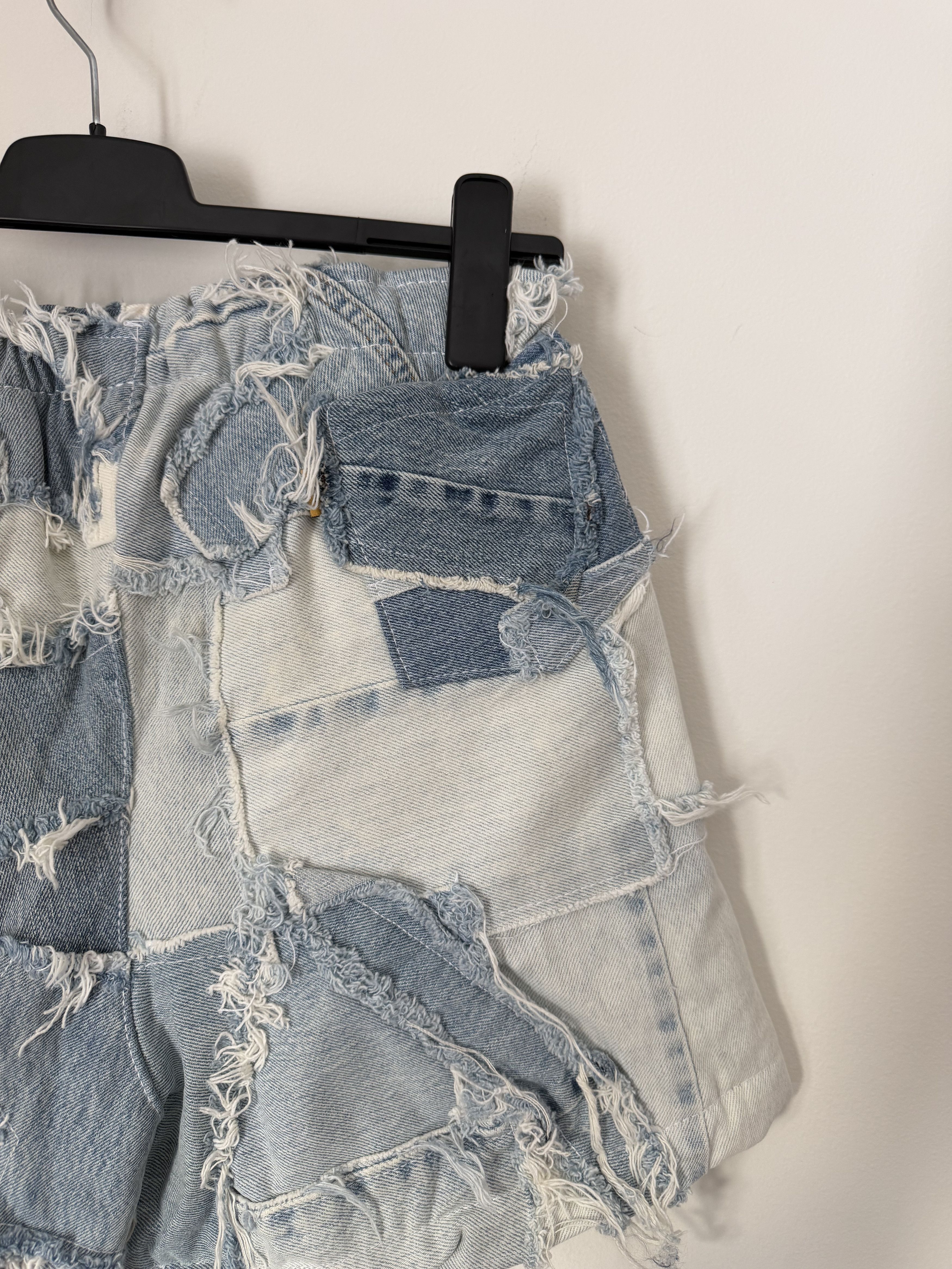 Gallery Dept. Gallery Dept. Patchwork Denim Zuma Shorts Size US 34 / EU 50 - 6 Thumbnail