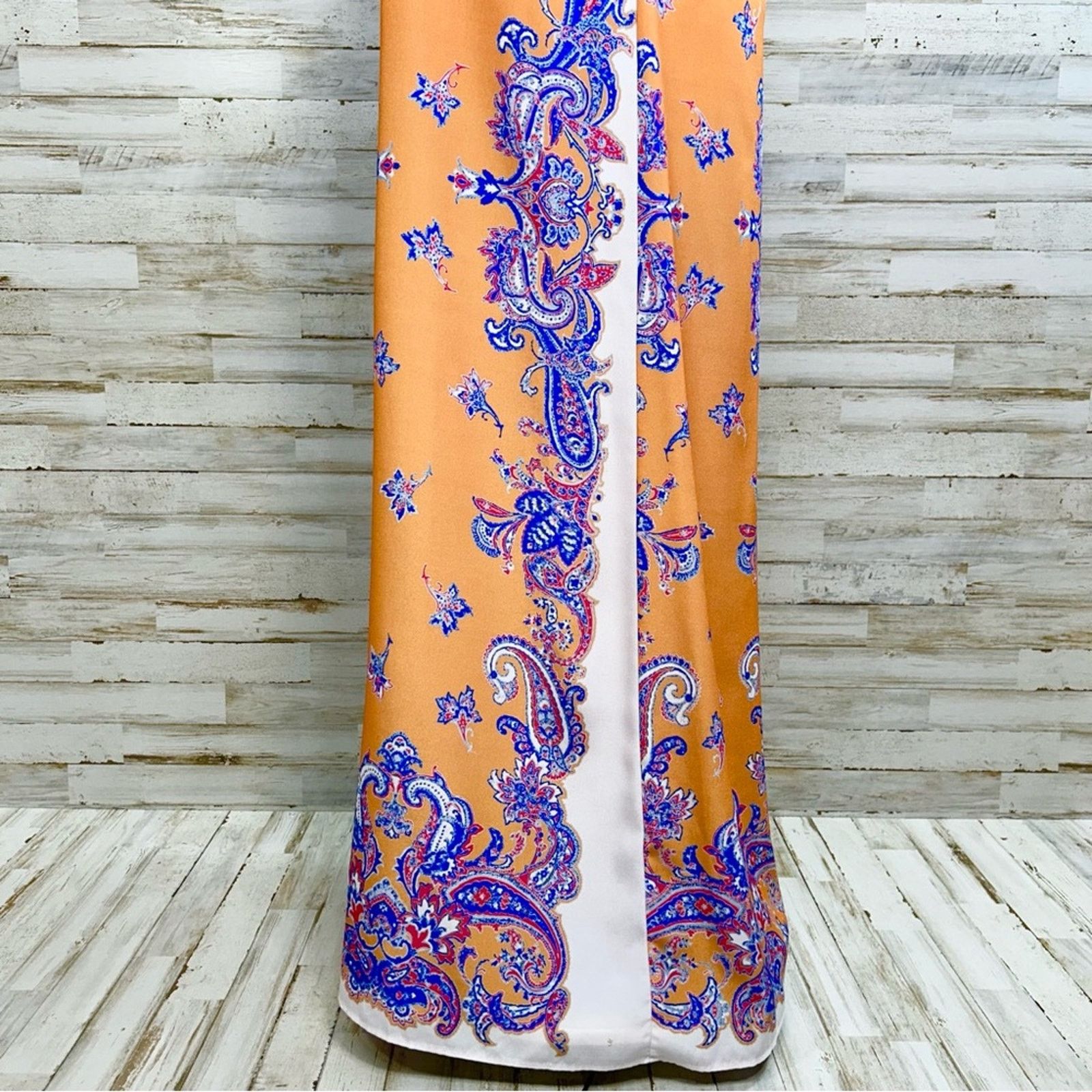 Clover Canyon Clover Canyon Halter Scarf Maxi Dress Size S Sleeveless Size S / US 4 / IT 40 - 7 Thumbnail