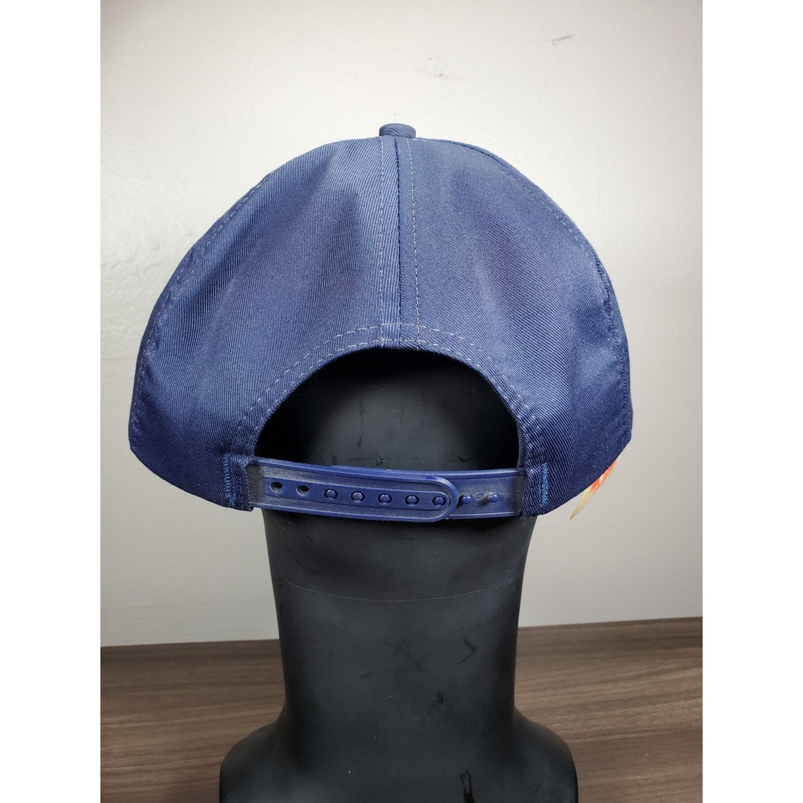 Budweiser × Vintage Vintage Budweiser Beer Hat Snapback Cap Navy Blue Promo Size ONE SIZE - 7 Thumbnail
