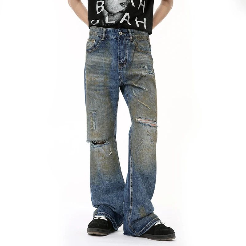 Bootcut Slimming Loose Jeans