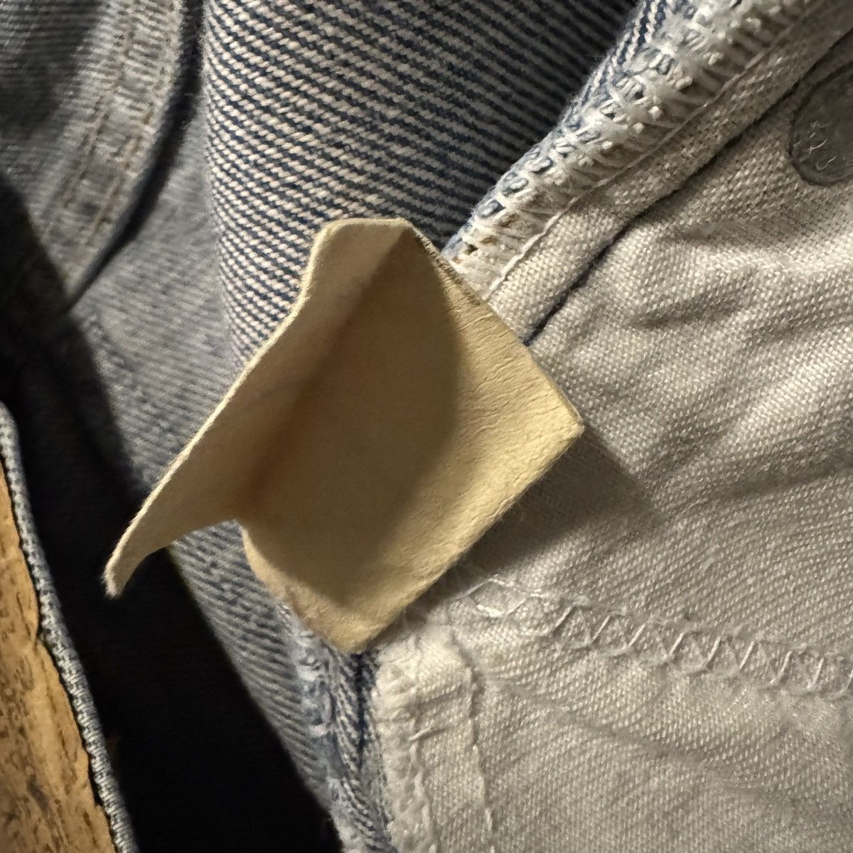 Levi's 80's THRASHED Orange Tab Denim Size US 30 / EU 46 - 15 Thumbnail