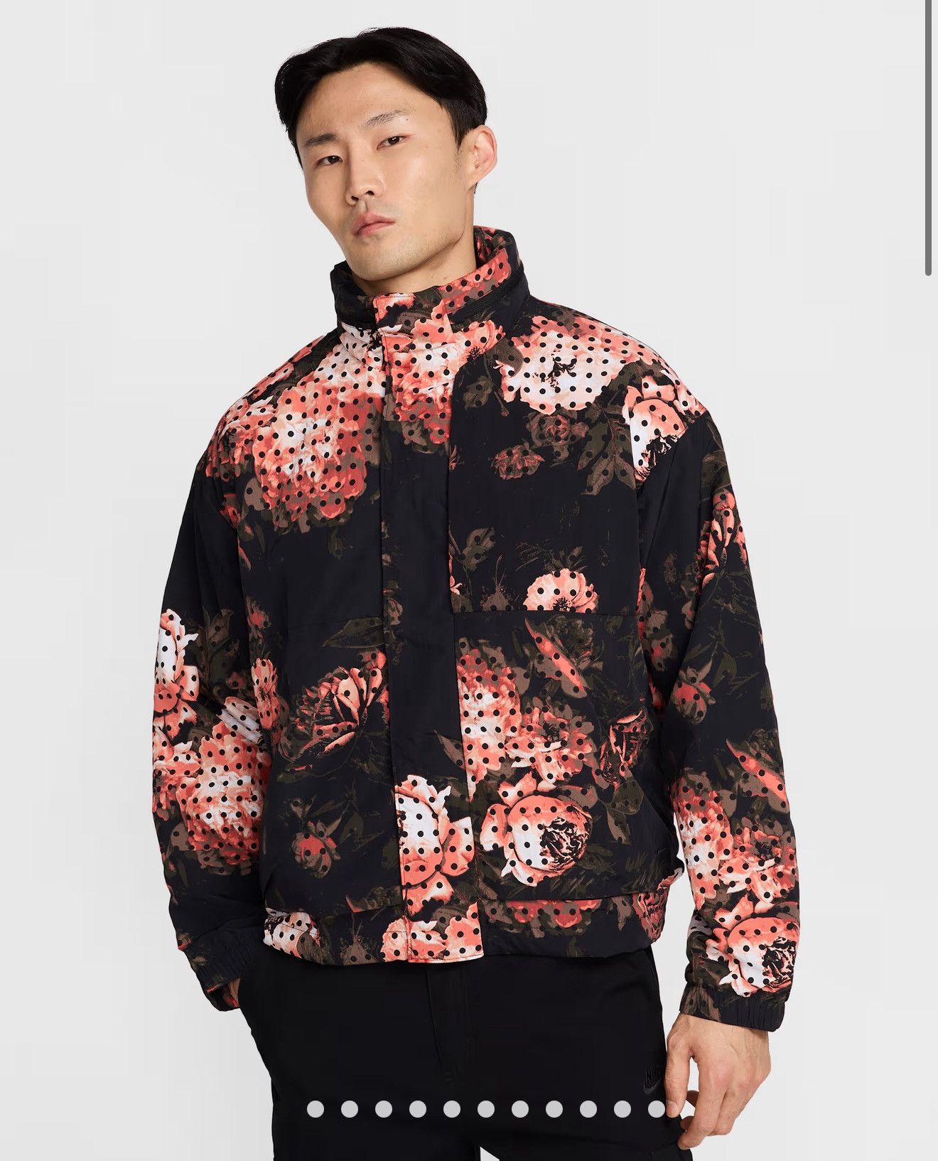 Nike Nike Tech Men's Woven Flowers Jacket Size US XL / EU 56 / 4 - 7 Thumbnail