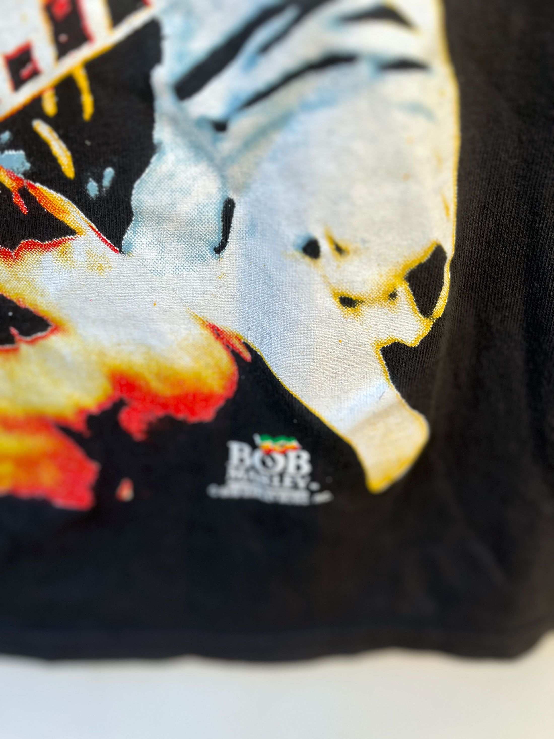 Band Tees Vintage Bob Marley Live Rasta Jah Tour Size US L / EU 52-54 / 3 - 2 Thumbnail