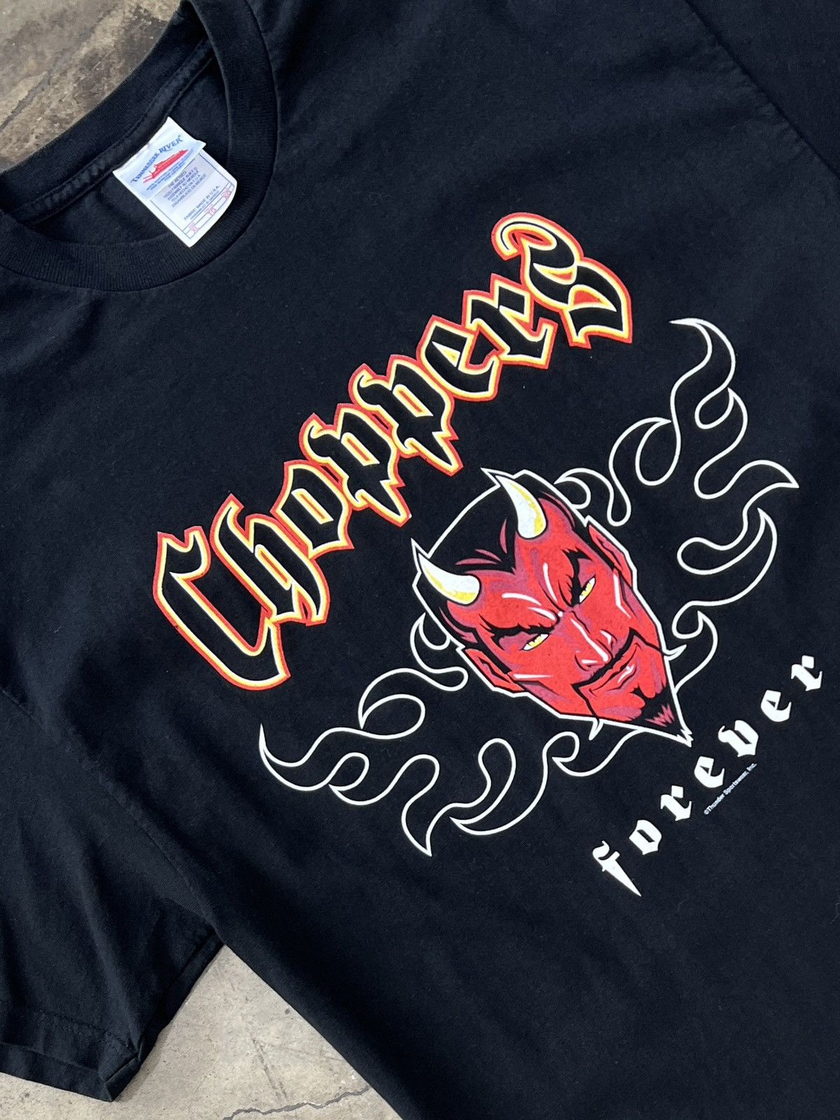 West Coast Choppers Vintage Choppers Forever Devil Flame Tee Tennesse River XL Size US XL / EU 56 / 4 - 1 Thumbnail