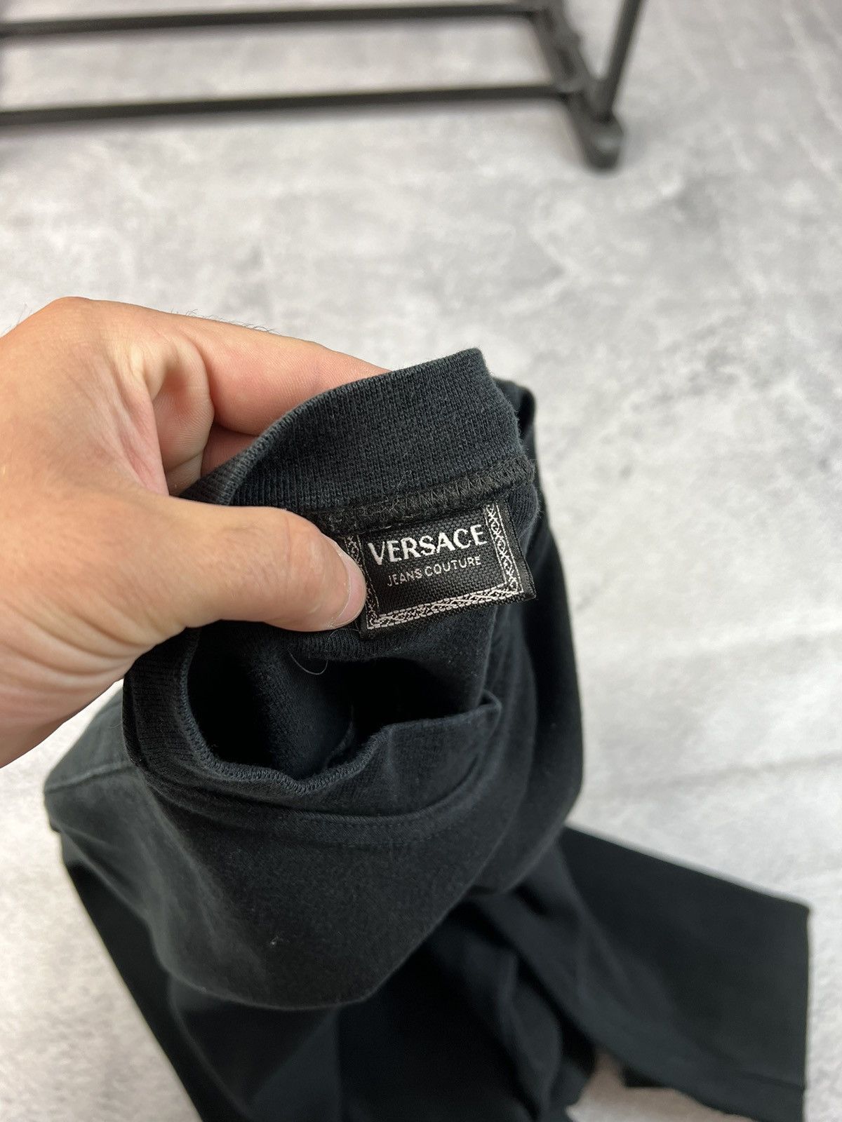 Versace Jeans Couture × Vintage Vintage Versace jeans couture big logo sweatshirt Size US L / EU 52-54 / 3 - 9 Thumbnail
