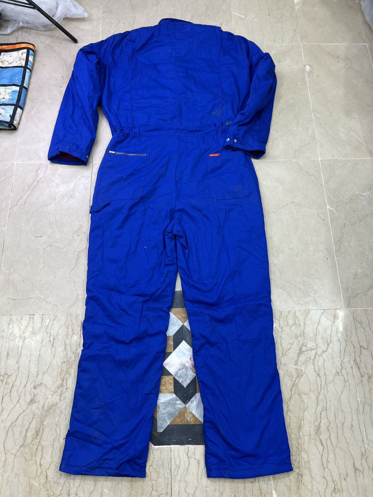 Dickies Vintage Dickies Insulated Workwear Coveralls Blue Quilted Size US L / EU 52-54 / 3 - 12 Thumbnail