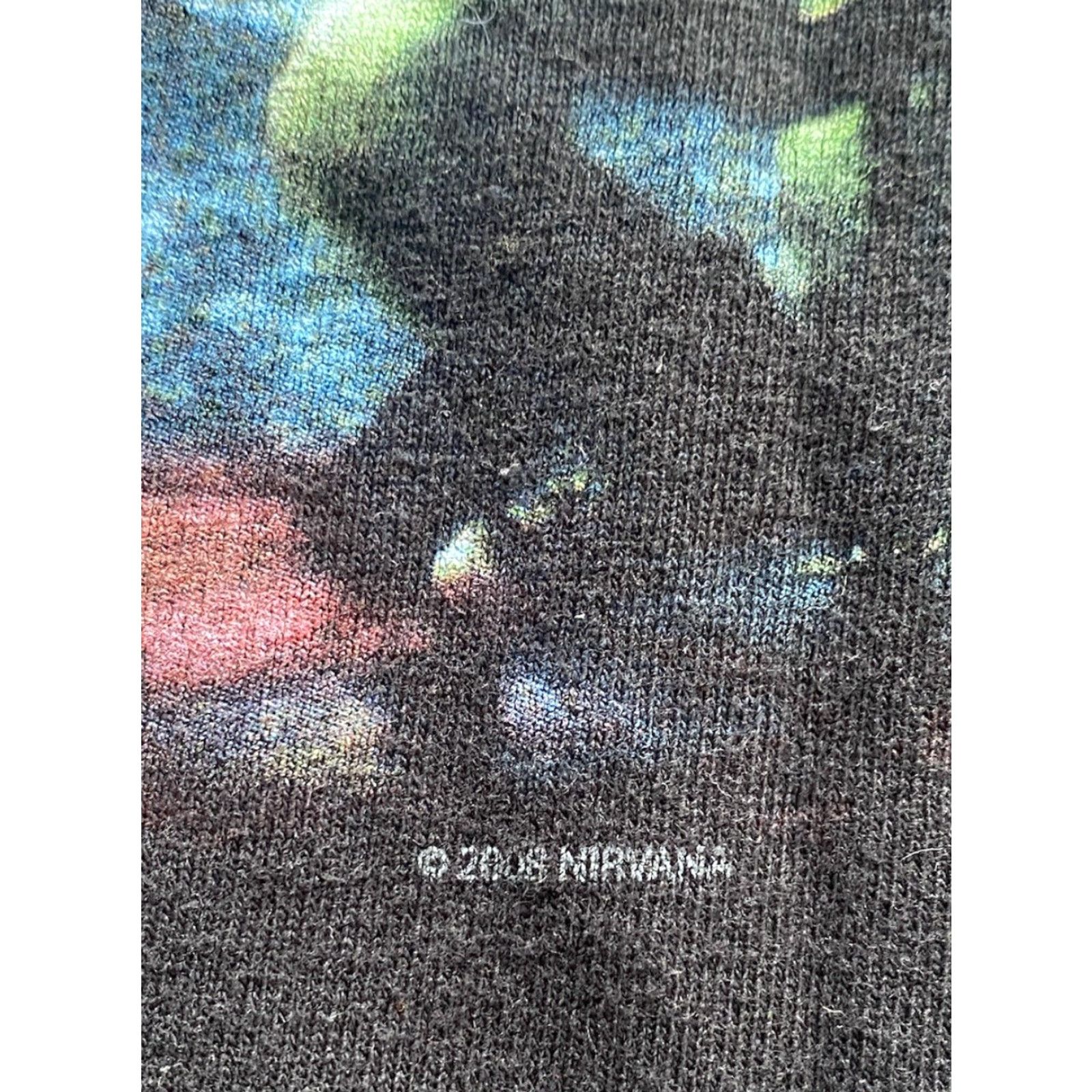 Vintage M&O Gold Nirvana T Shirt Men’s L Black Short Sleeve 2008 Band Music Vintage? Size US L / EU 52-54 / 3 - 7 Thumbnail
