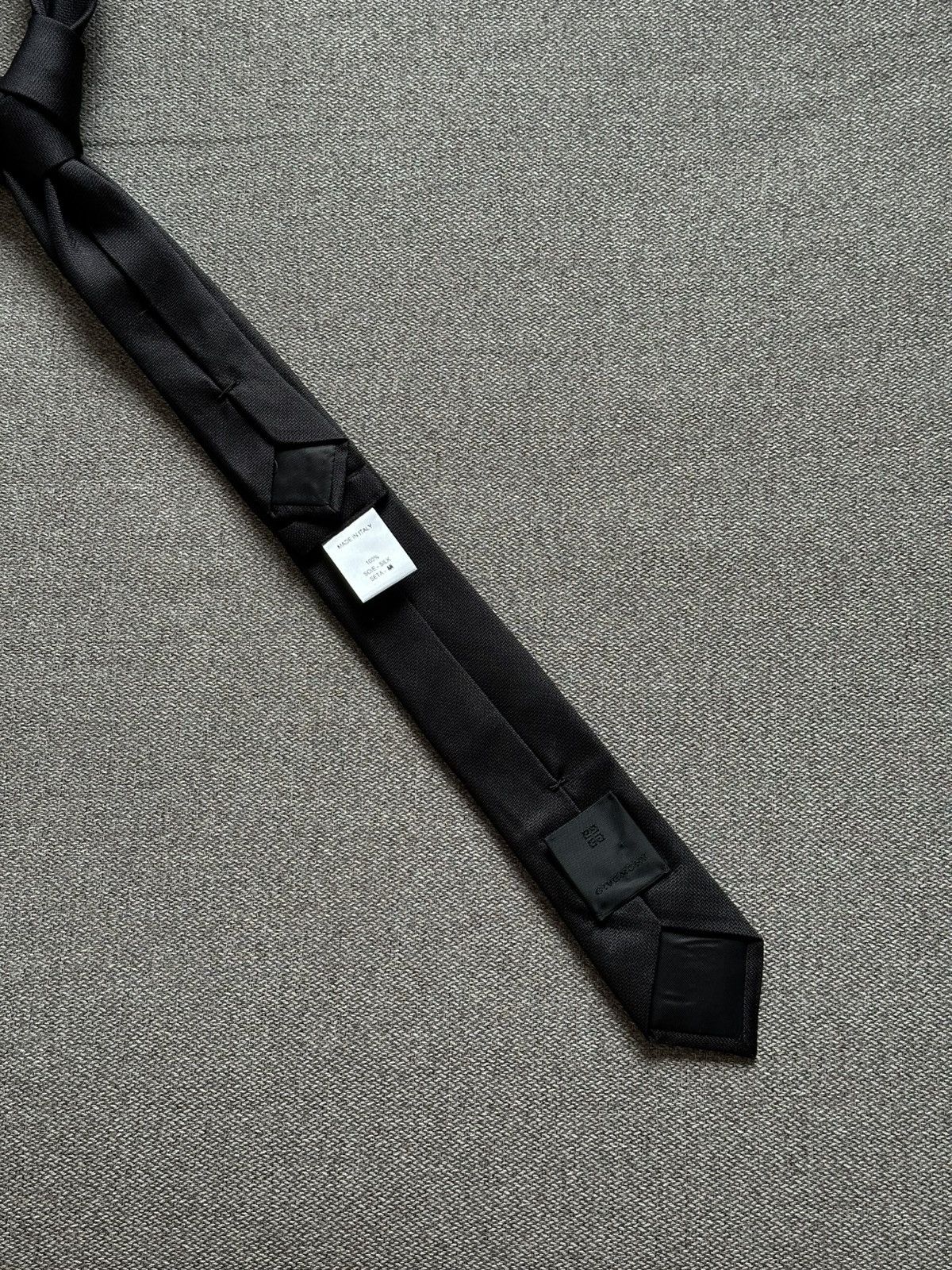 Givenchy Givenchy 100% silk tie with logo Size ONE SIZE - 5 Thumbnail
