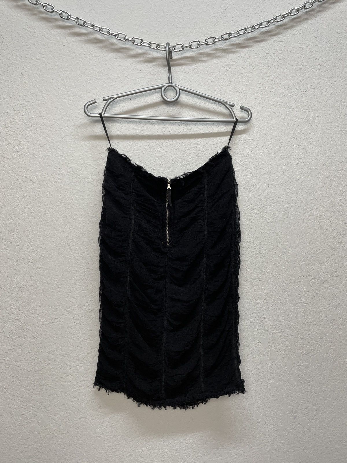Dolce & Gabbana Vintage Dolce & Gabbana Skirt 00s Avantgarde Opium Ghot Size 27" / US 4 / IT 40 - 4 Thumbnail