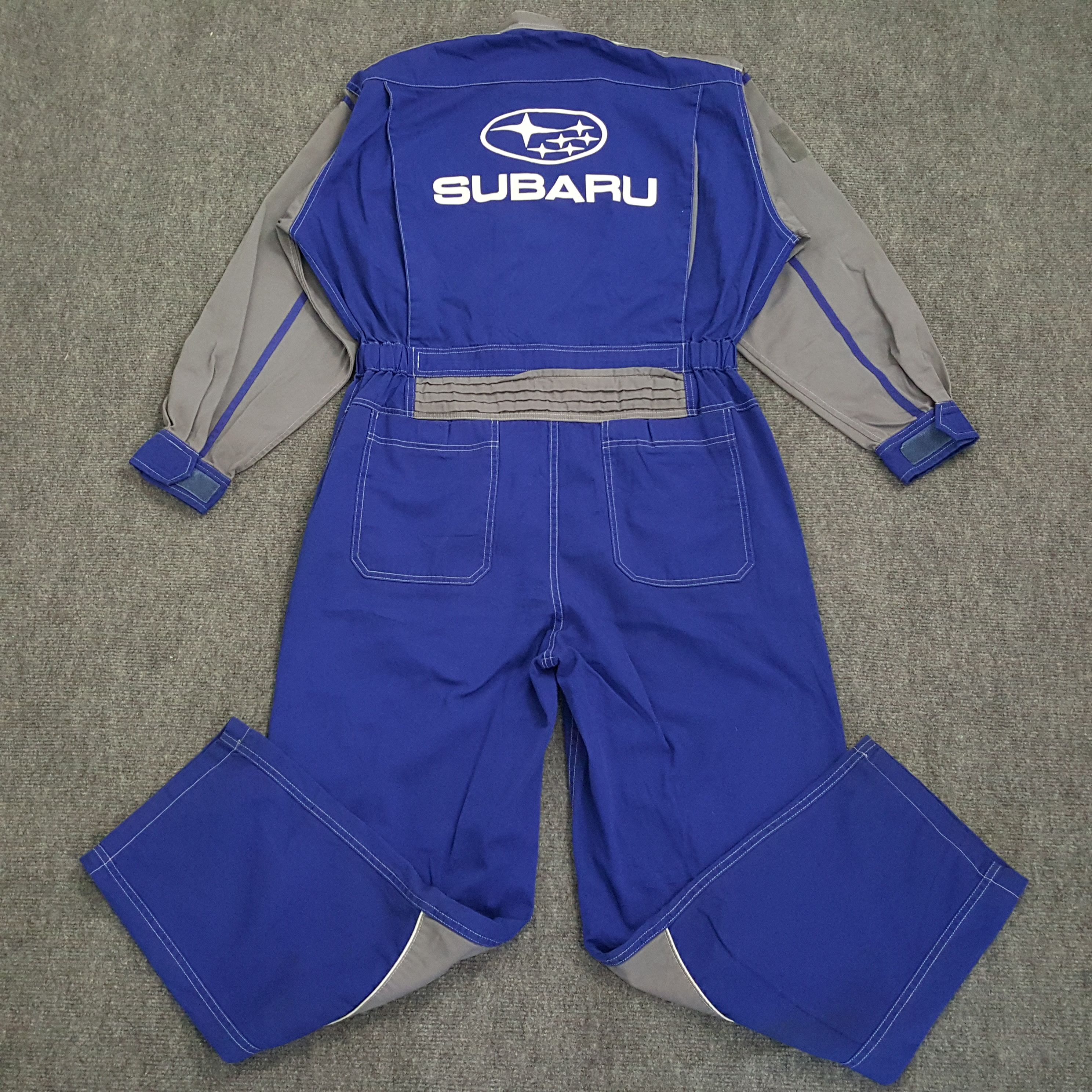 Japanese Brand × Vintage Subaru Japanese Rally Team Custom Coverall Jacket Size US M / EU 48-50 / 2 - 5 Thumbnail