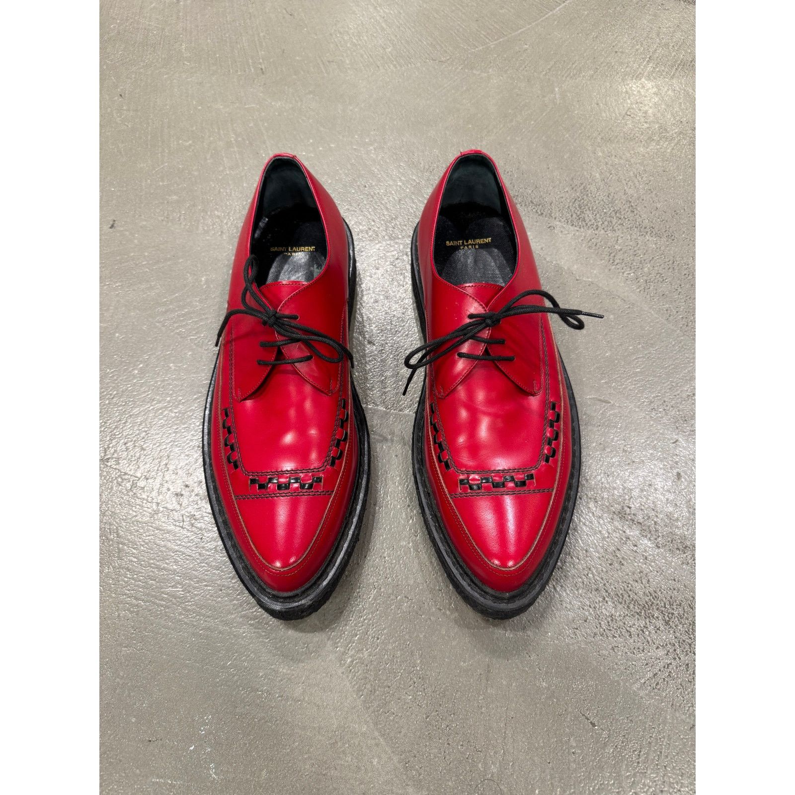 Saint Laurent Paris A/W2014 Saint Laurent by Hedi Slimane runway shoes Size US 12 / IT 42 - 3 Thumbnail