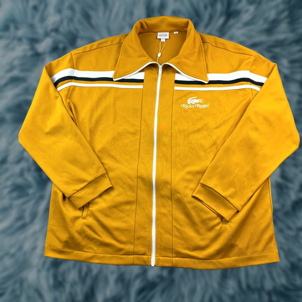 Lacoste Lacoste Jacket Mens 2XL Yellow Ricky Regal Windbreaker Zip Logo Retro Casual Winter Spring Fall Coat/Outer Size US XXL / EU 58 / 5 - 1 Thumbnail