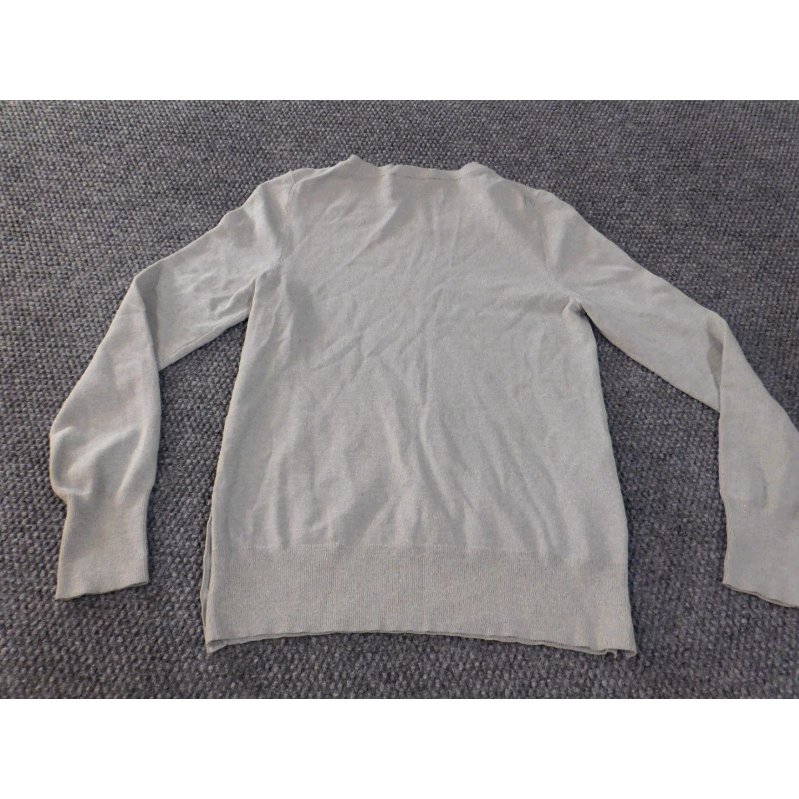 Ann Taylor Ann Taylor Sweater Pullover Womens Small Gray Knit Viscose Stretch Casual Size S / US 4 / IT 40 - 7 Thumbnail