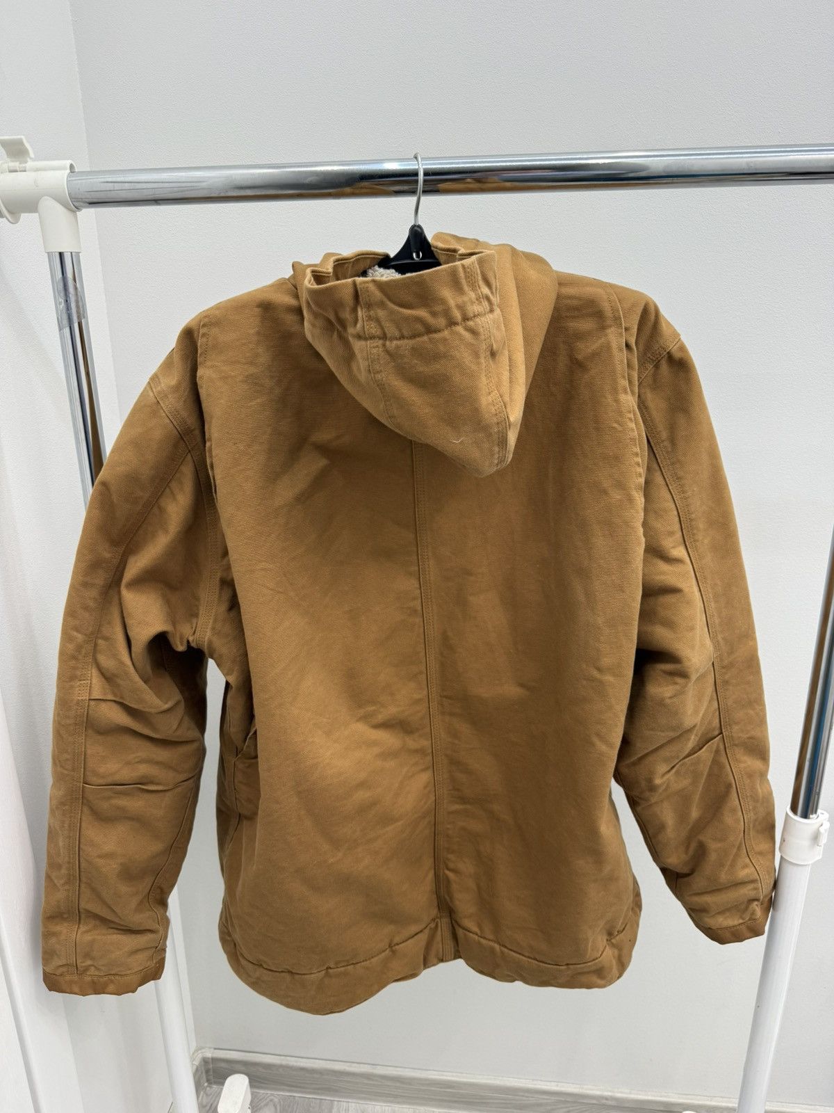 Carhartt Carhartt Relaxed Fit Washed Duck Sherpa-Lined Utility Jacket Size US XL / EU 56 / 4 - 2 Thumbnail