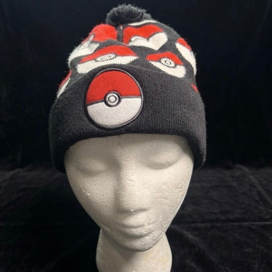 Pokemon Red Pokémon Poké Ball Beanie Size ONE SIZE - 1 Thumbnail
