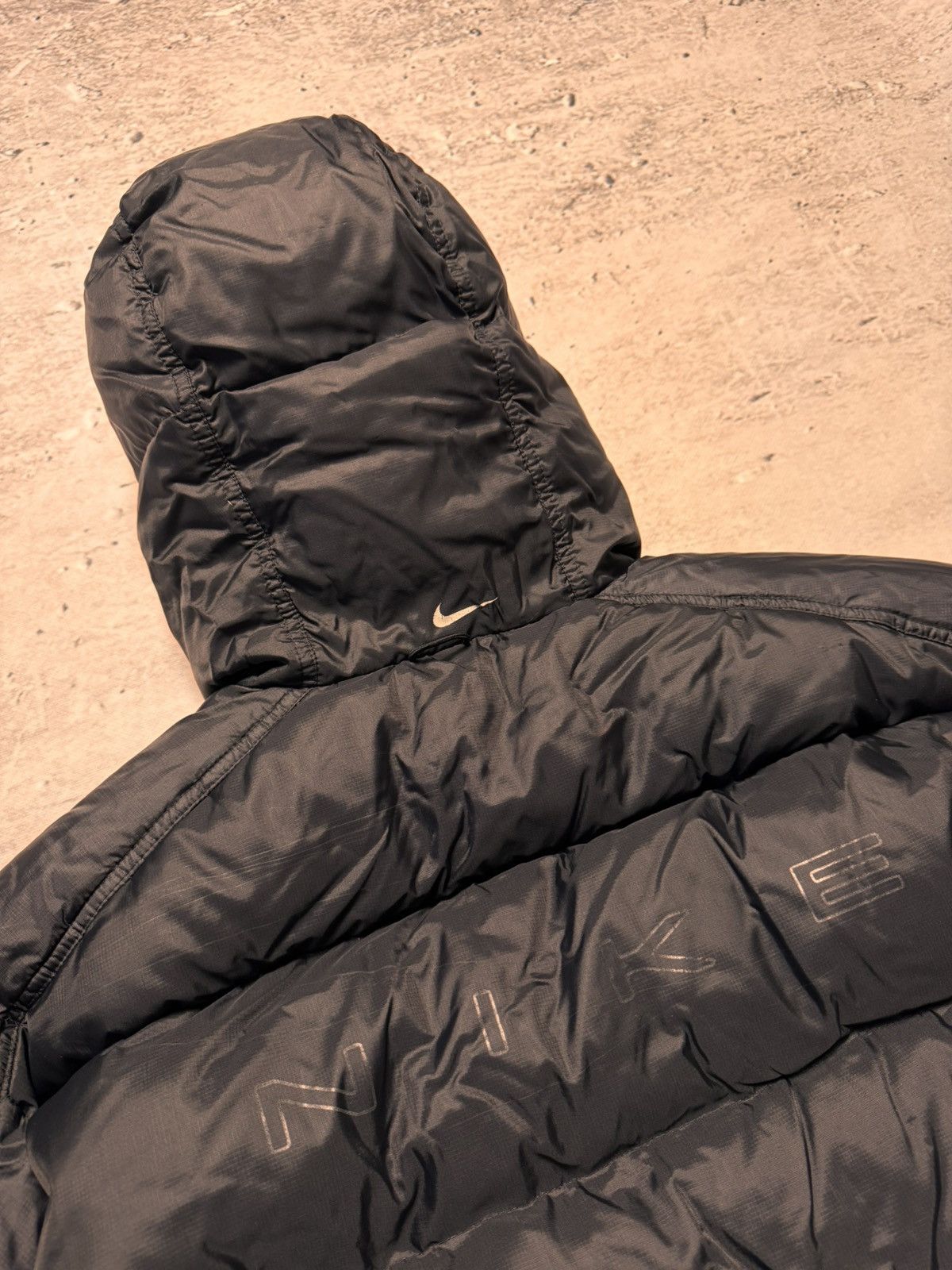 Nike × Nike ACG NIKE PUFFER DOWN DOUBLE LOGO VINTAGE OVERSIZE NYLON JACKET Size US L / EU 52-54 / 3 - 6 Thumbnail