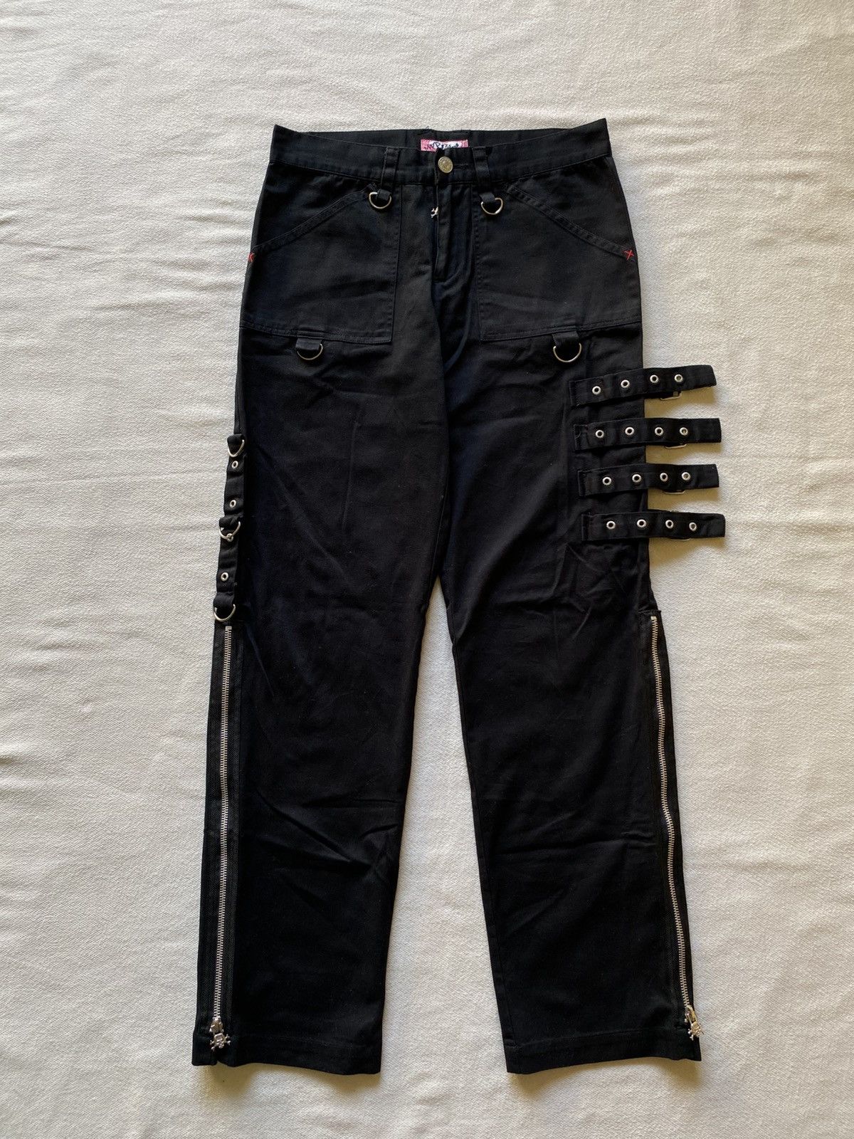 Seditionaries MAD PUNK Seditionaries Punk Bondage Style Pants Size 29" - 4 Thumbnail