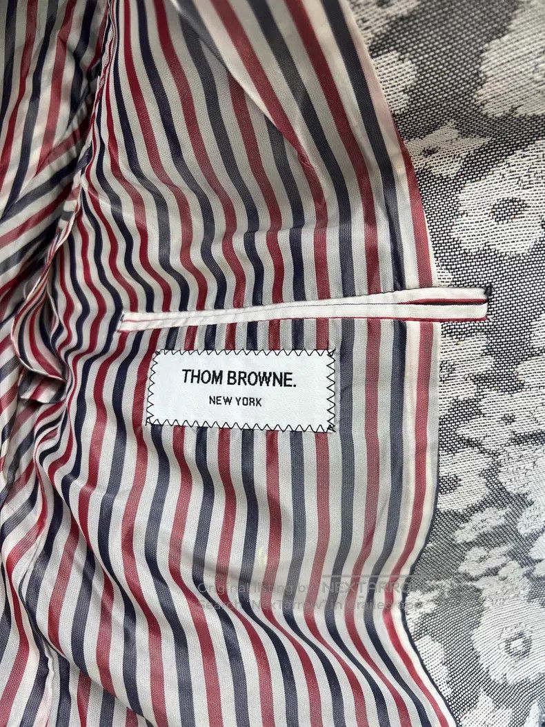 Thom Browne Thom Browne Grey Jacket Size US XL / EU 56 / 4 - 4 Thumbnail
