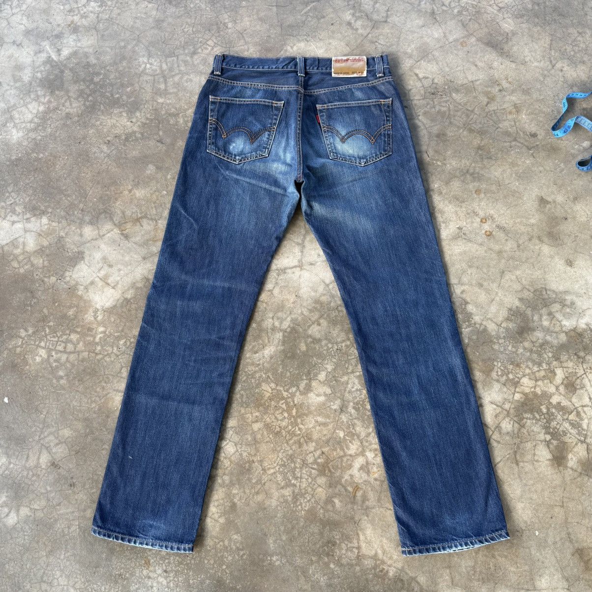 Edwin W35x33 Vintage Edwin Faded Mud Washer Denim Jean Pants Size US 35 - 9 Thumbnail