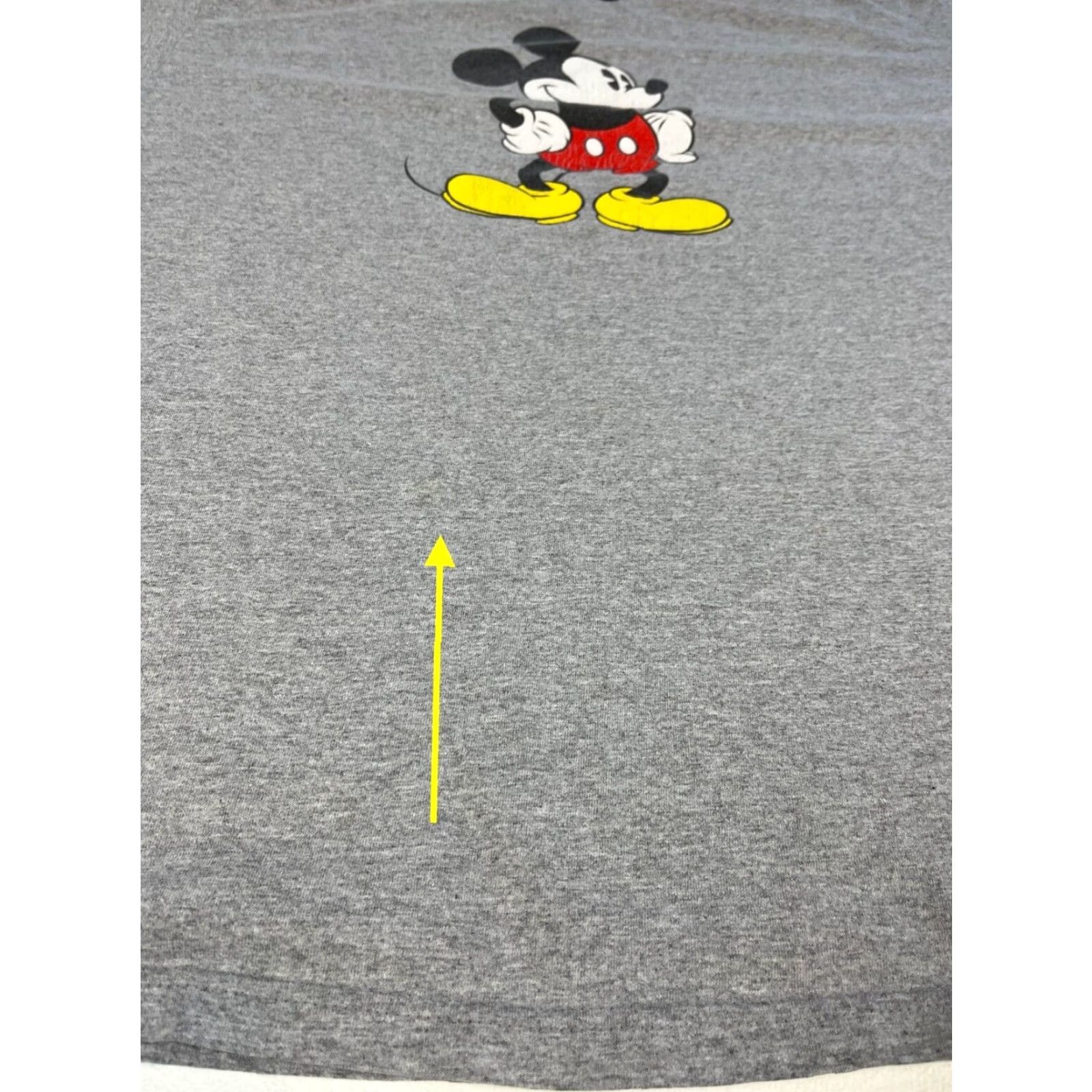 Disney VINTAGE Disney Store Men’s Mickey Mouse T-Shirt XL Gray Cotton Blend Crew Neck Short Sleeve Cartoon 90s Disney Store Mens XL Shirt Size US XL / EU 56 / 4 - 7 Thumbnail