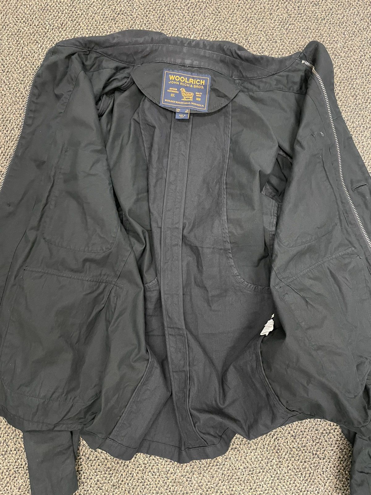 Woolrich Woolen Mills Cotton Crew Field Jacket Size US XL / EU 56 / 4 - 3 Thumbnail