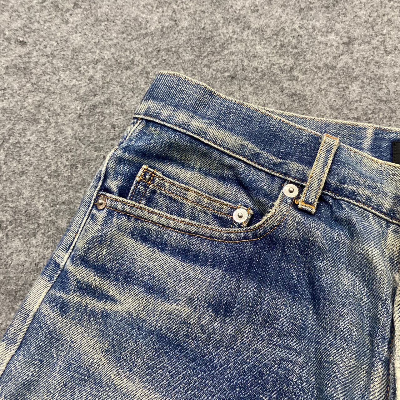A.P.C. 💥Best Offer💥Vintage APC Selvegde Redline Distressed Denim Size US 31 - 10 Thumbnail