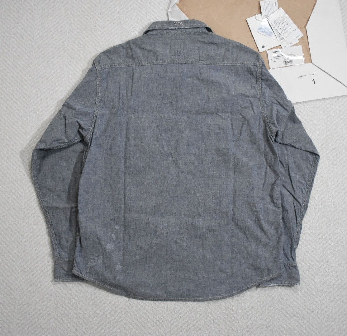 Visvim Visvim 20ss Handyman Shirt Dmgd（C/SI） Size US S / EU 44-46 / 1 - 3 Thumbnail