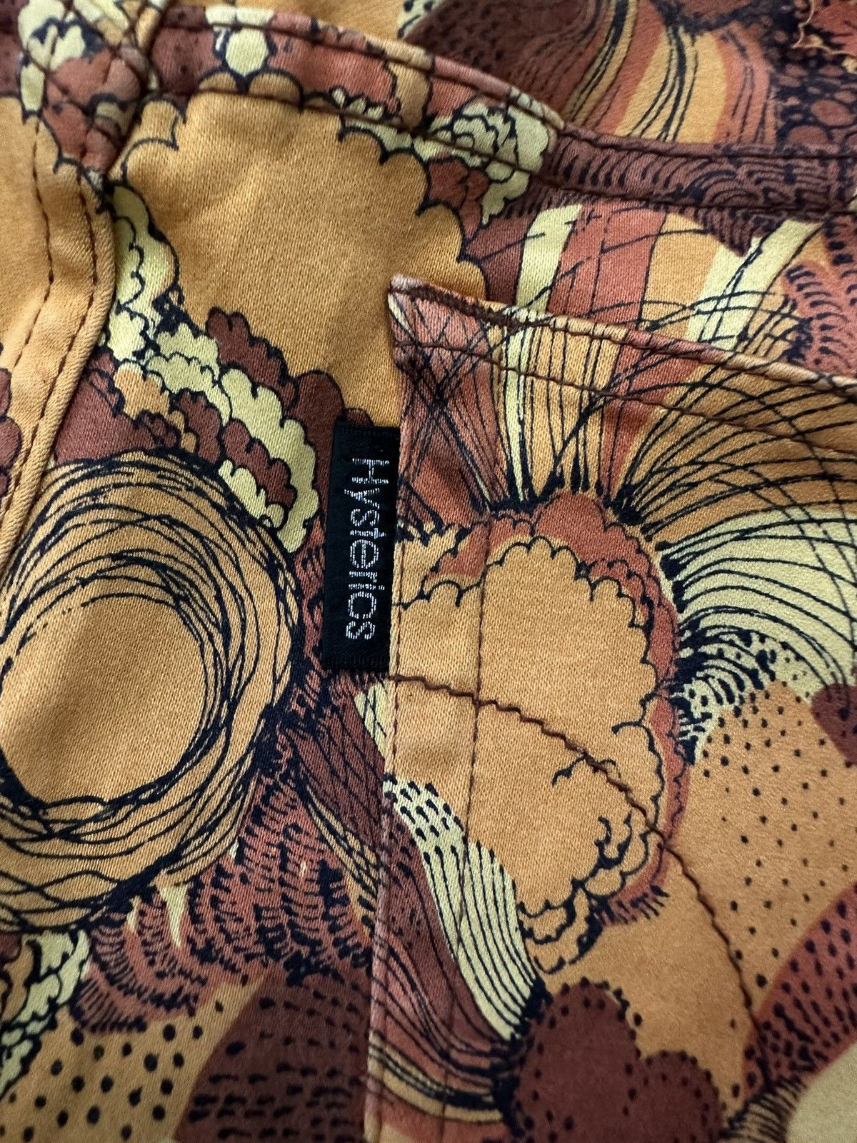 Hysteric Glamour RARE HYSTERIC GLAMOUR FLARE OVERPRINT PANT Size 29" - 14 Thumbnail