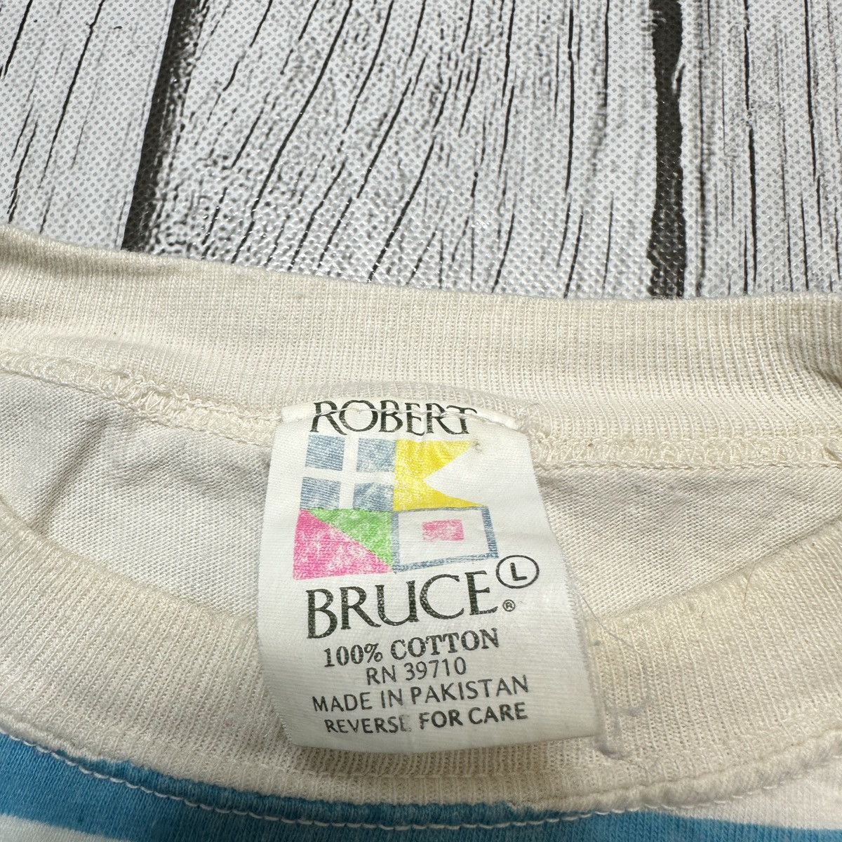 Robert Bruce × Vintage Vintage Robert Bruce tee Size US L / EU 52-54 / 3 - 4 Thumbnail