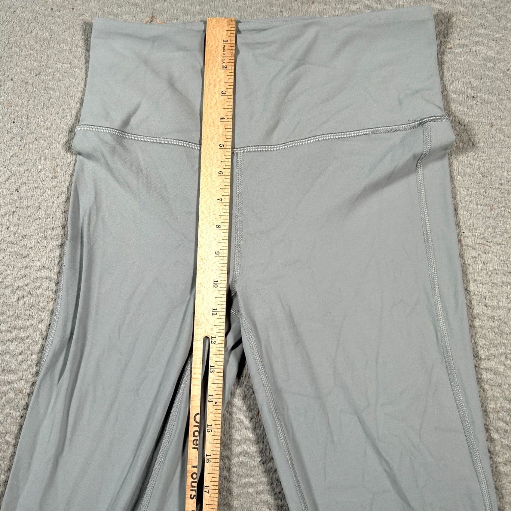 Athleta Athleta Pants Womens S Gray Elation 25x29 Ultra High Rise Split Flare Leg Yoga Size 28" / US 6 / IT 42 - 6 Thumbnail