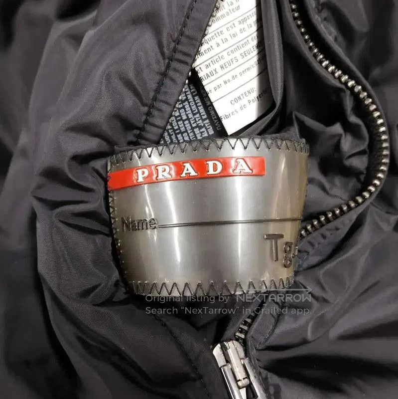 Prada Prada Black Polyester Men's Jacket. Size US L / EU 52-54 / 3 - 2 Thumbnail