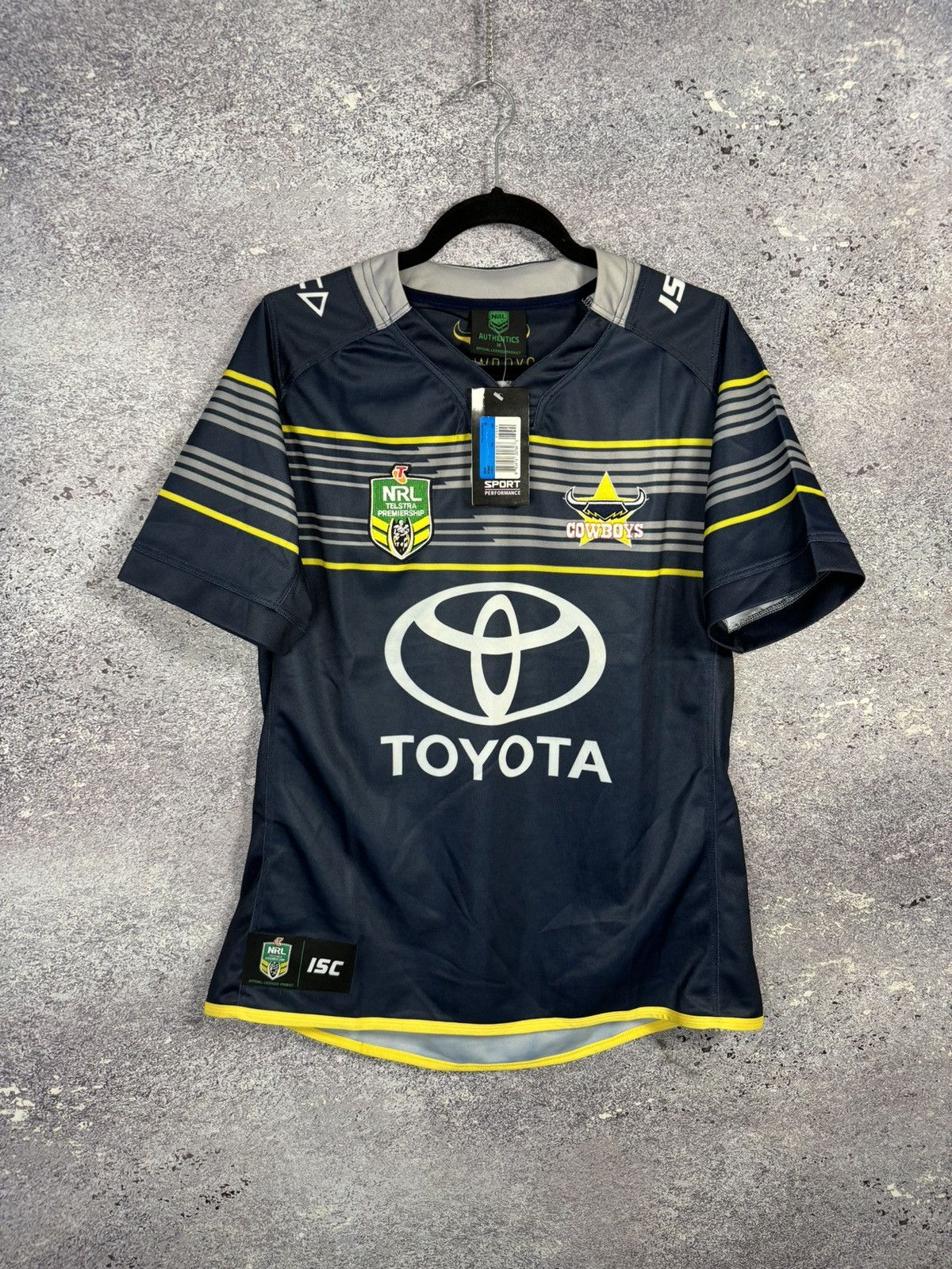 Vintage NEW Cowboys NRL Toyota Rugby Jersey Blokcore Size US M / EU 48-50 / 2 - 1 Thumbnail