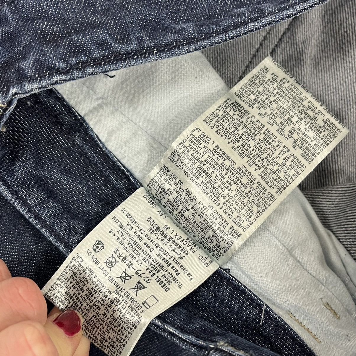 Diesel Diesel Fraceex Denim jeans Dark wash straight regular leg Size US 32 / EU 48 - 8 Thumbnail