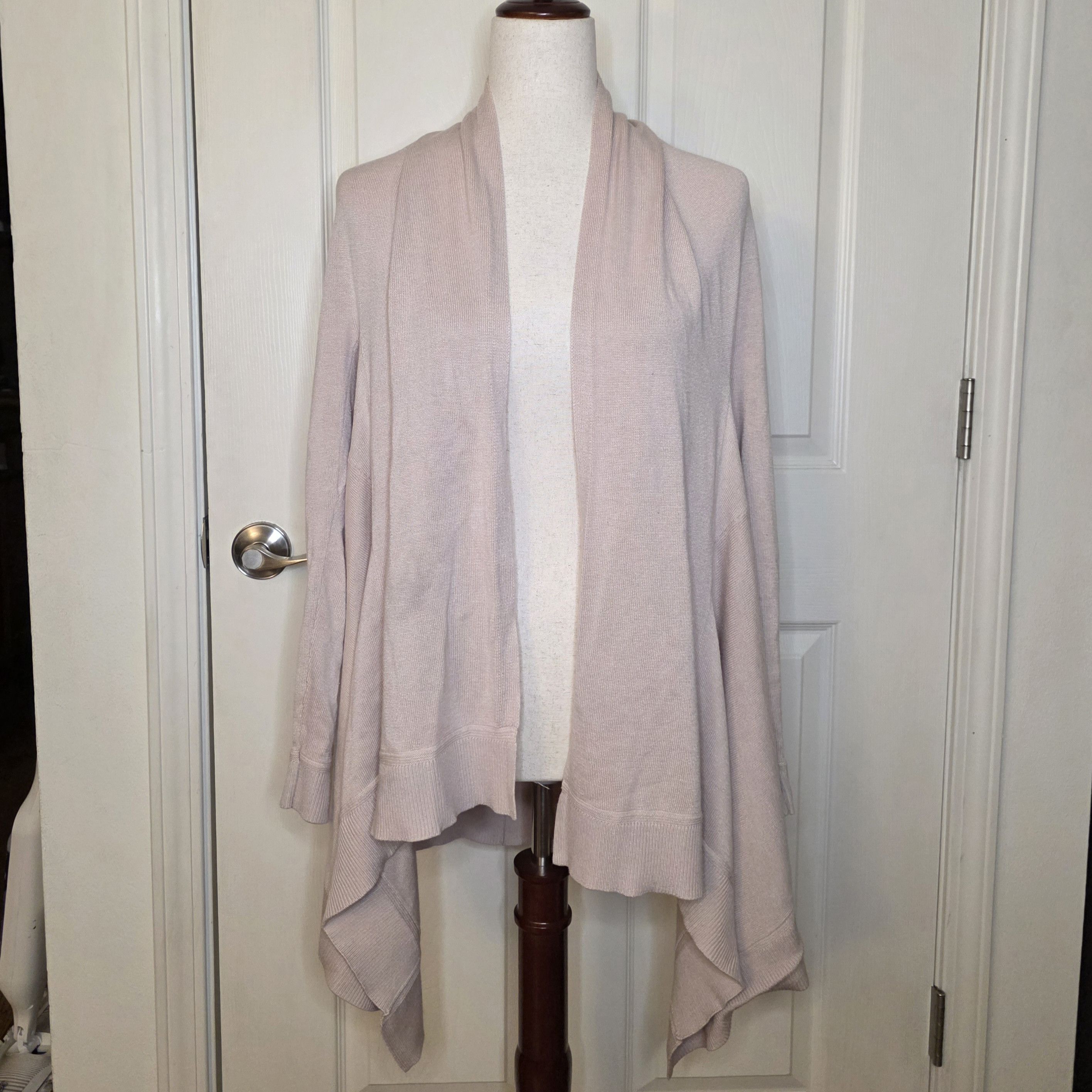 Lululemon Lululemon Cashlu Pink Bliss Knit Wrap Cardigan Size M / US 6-8 / IT 42-44 - 2 Thumbnail