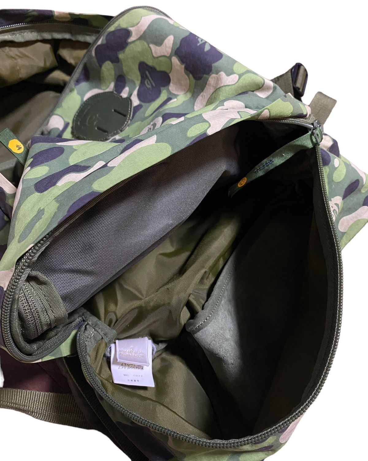 Bape BAPE ABC Green camo Backpack Size ONE SIZE - 3 Thumbnail