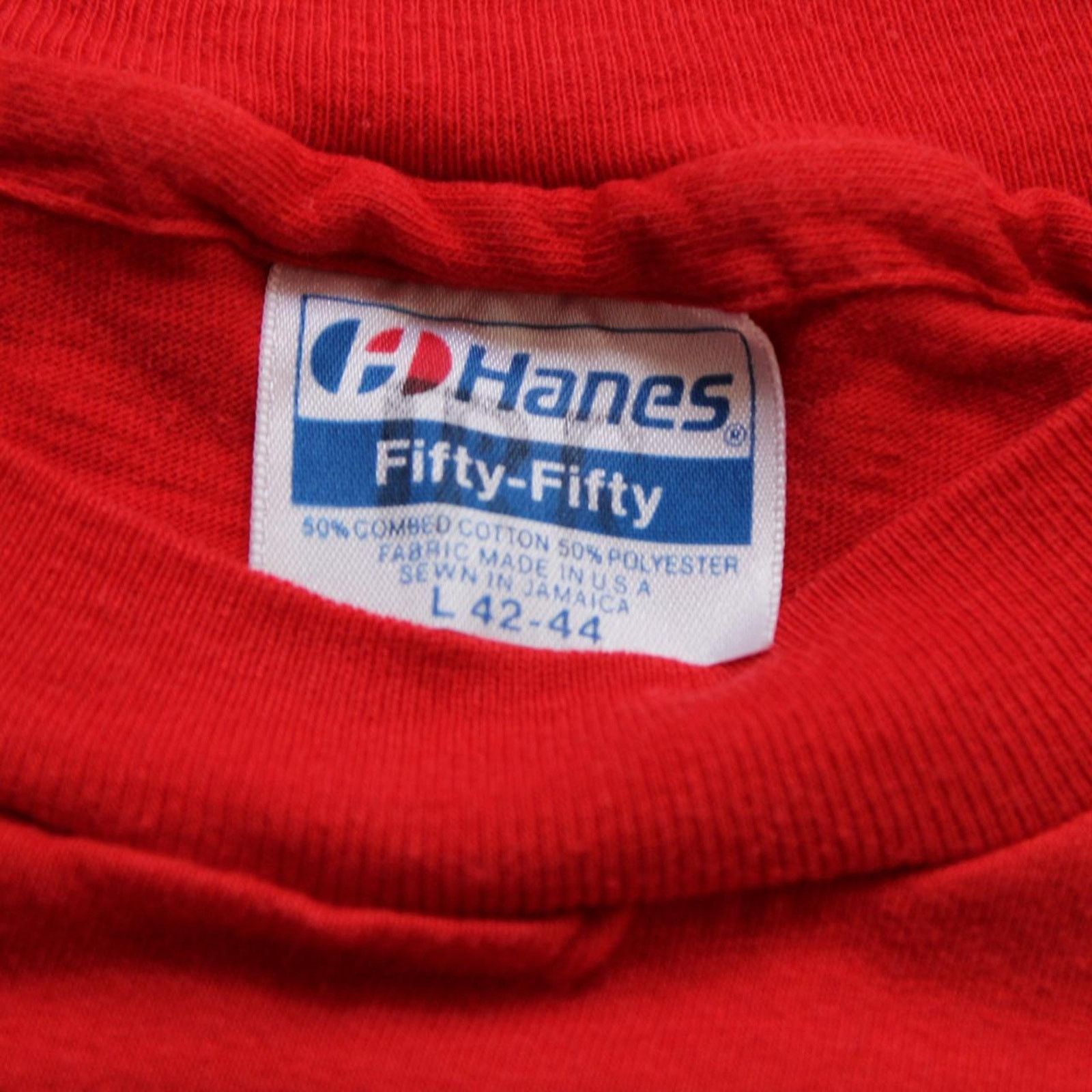 & Other Stories Red Vintage 90’s Hawaiian Sailboats Graphic Tee Size US L / EU 52-54 / 3 - 4 Thumbnail