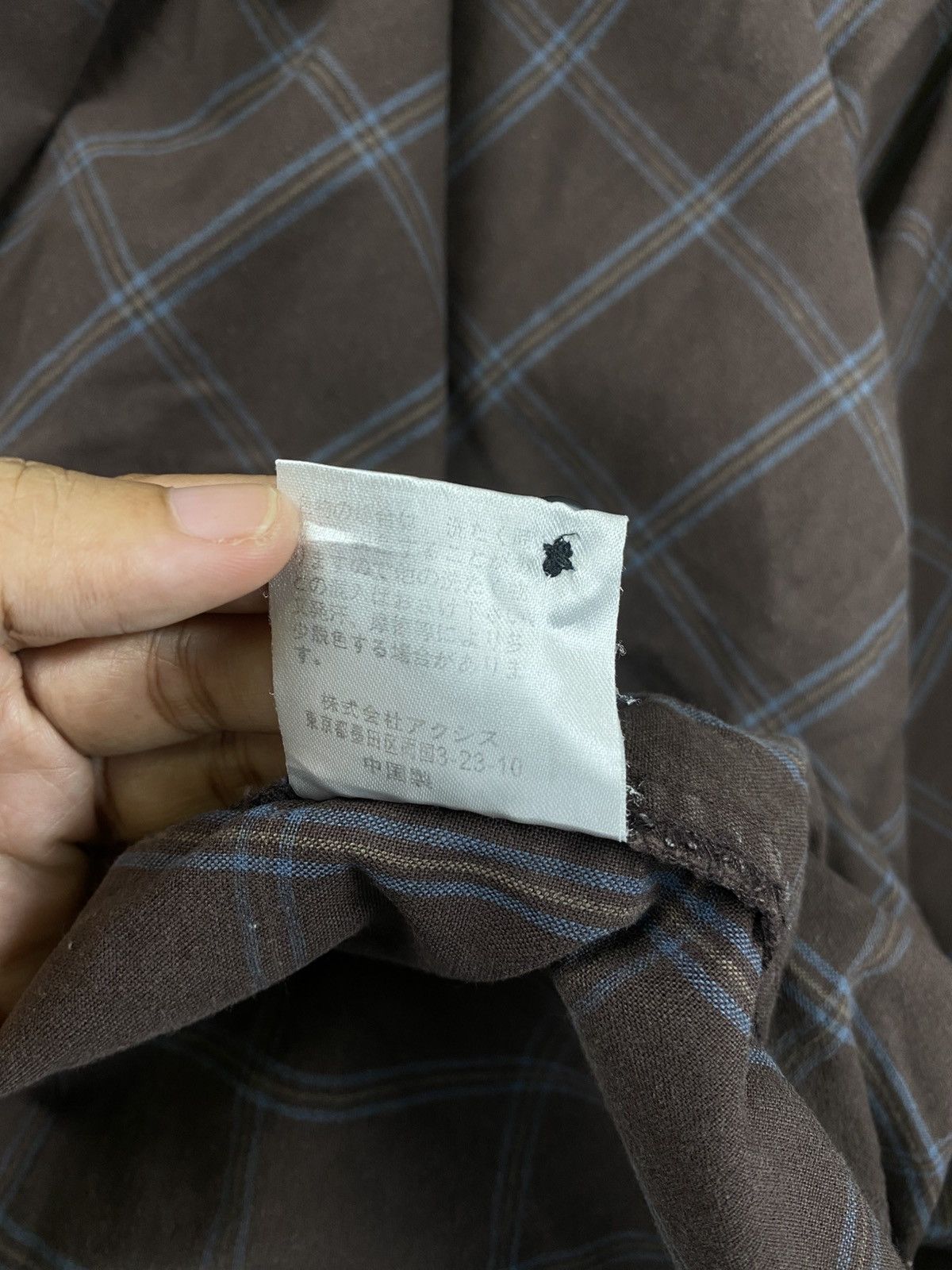 Michiko Koshino London Vtg Michiko Koshino London Brown Plaid Zip-Up Jacket Size US M / EU 48-50 / 2 - 11 Thumbnail