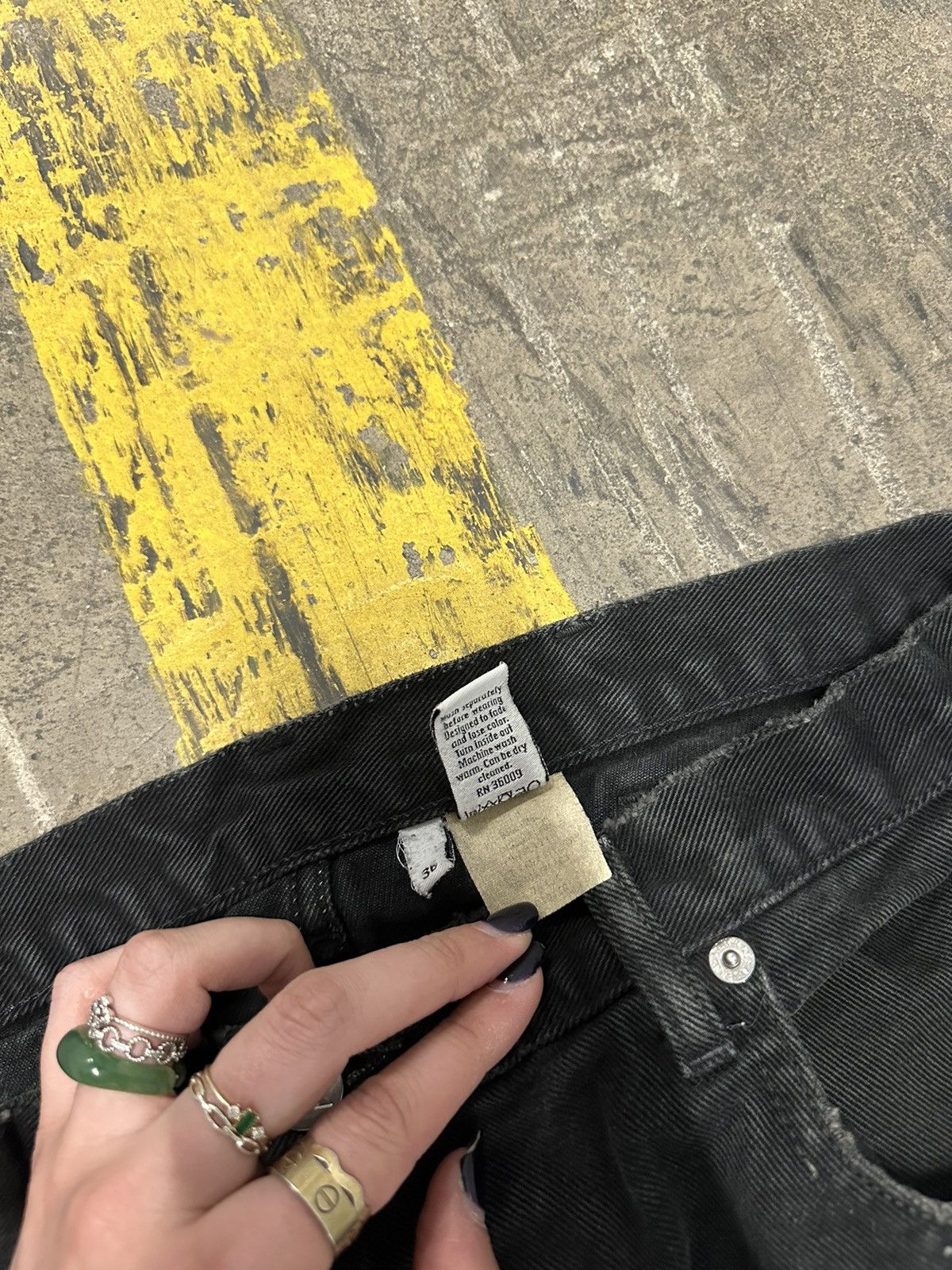 Calvin Klein × Vintage Y2K Calvin Klein baggy jeans Size US 34 / EU 50 - 9 Thumbnail