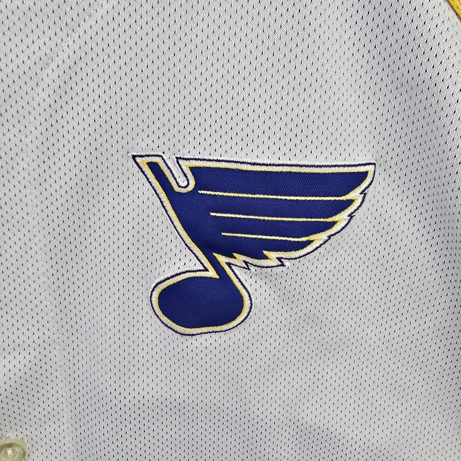 Majestic Majestic St Louis Blues NHL Jersey Mens Large Button Up Size US L / EU 52-54 / 3 - 3 Thumbnail