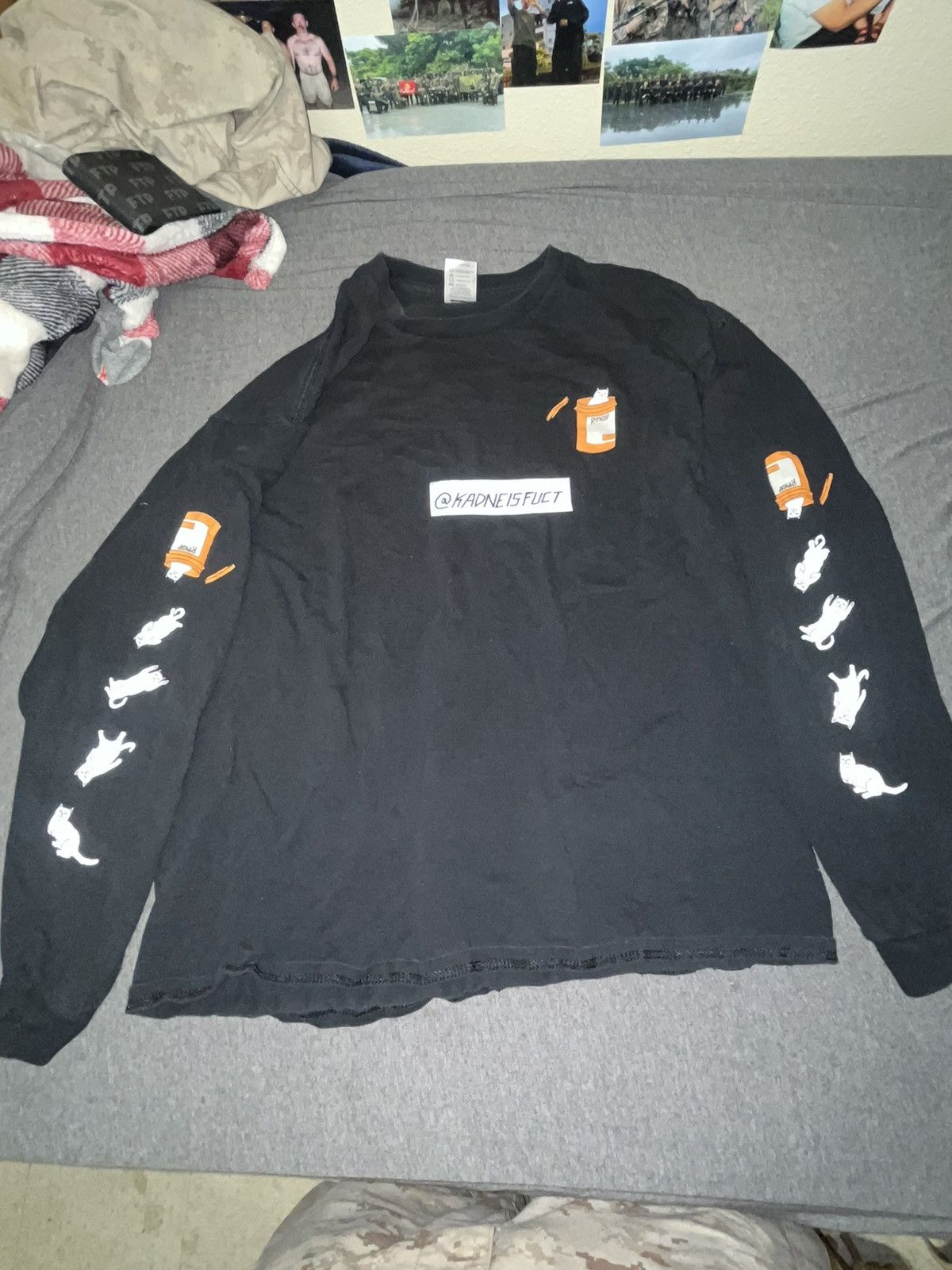 RIPNDIP Ripndip pill bottle long sleeve Size US XL / EU 56 / 4 - 1 Thumbnail