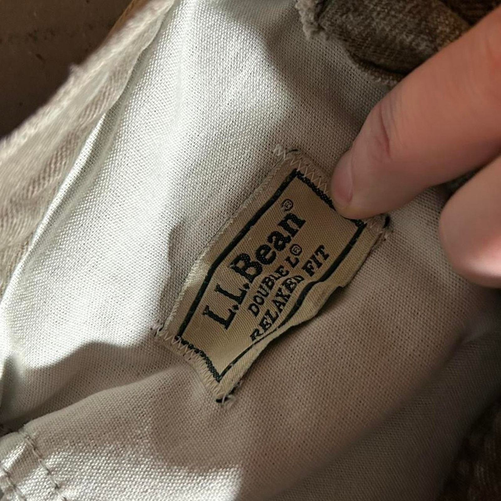 L.L. Bean 90s ll bean tan relaxed Size US 38 / EU 54 - 4 Thumbnail