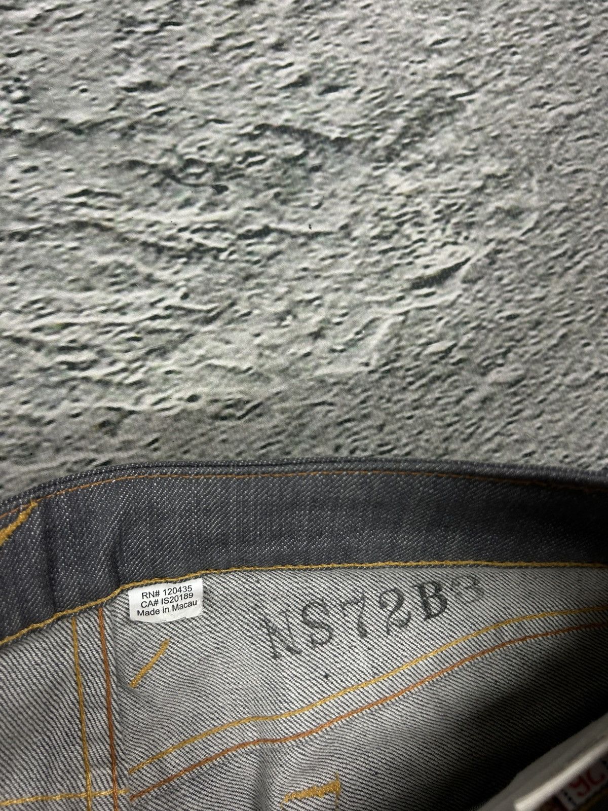 Evisu Evisu vintage daicock skull logo grey jeans black Size 26" / US 2 / IT 38 - 7 Thumbnail