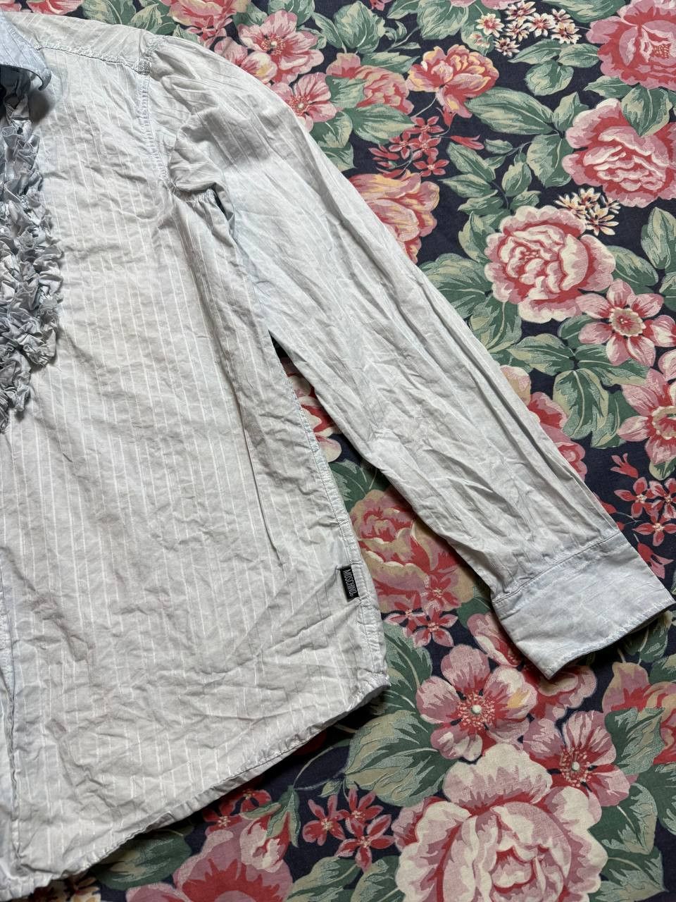 Moschino MOSCHINO JEANS SHIRT SHIRT CASUAL VINTAGE BLOUSE Size L / US 10 / IT 46 - 11 Thumbnail
