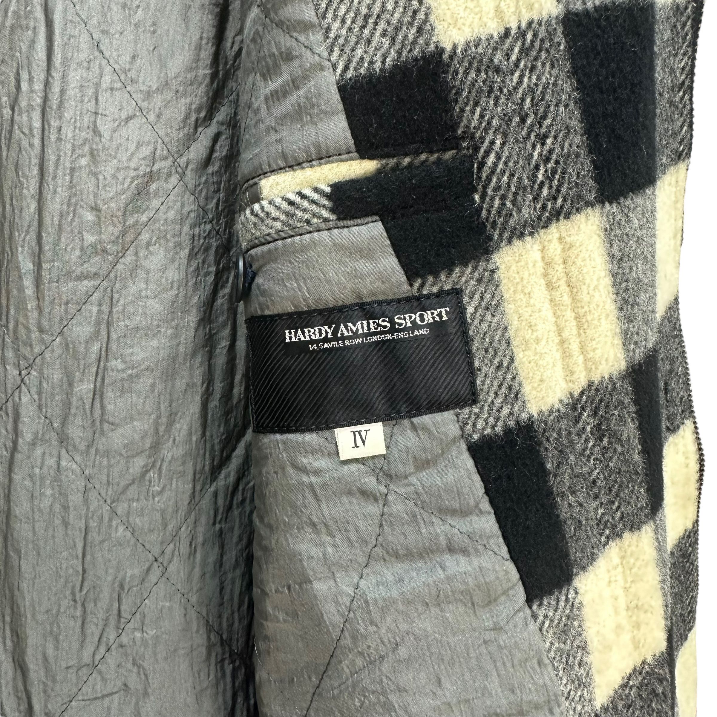 Hardy Amies HARDY AMIES SPORT CANADIAN ROCKY CHECKED JACKET #7992-195 Size US XL / EU 56 / 4 - 11 Thumbnail