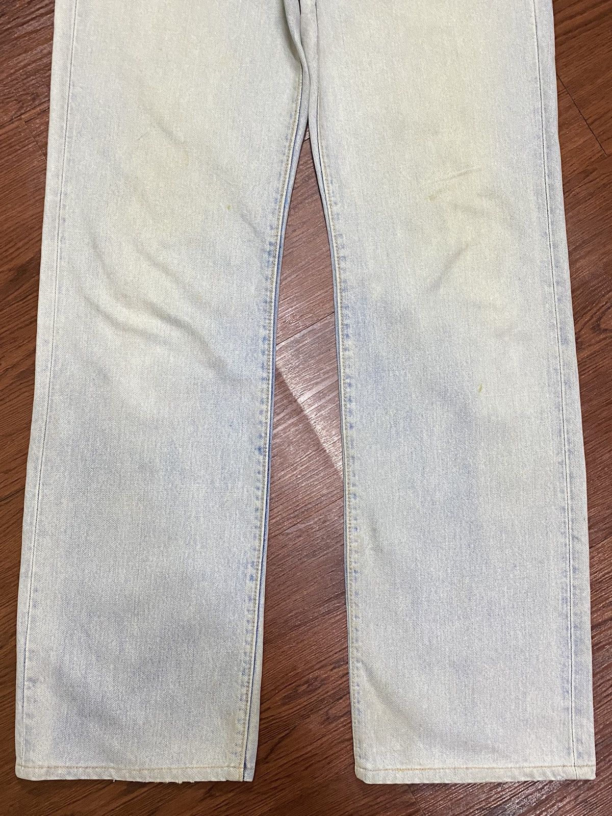 Japanese Brand Vintage Edwin Faded Wash Loose Jeans Size US 30 / EU 46 - 5 Thumbnail