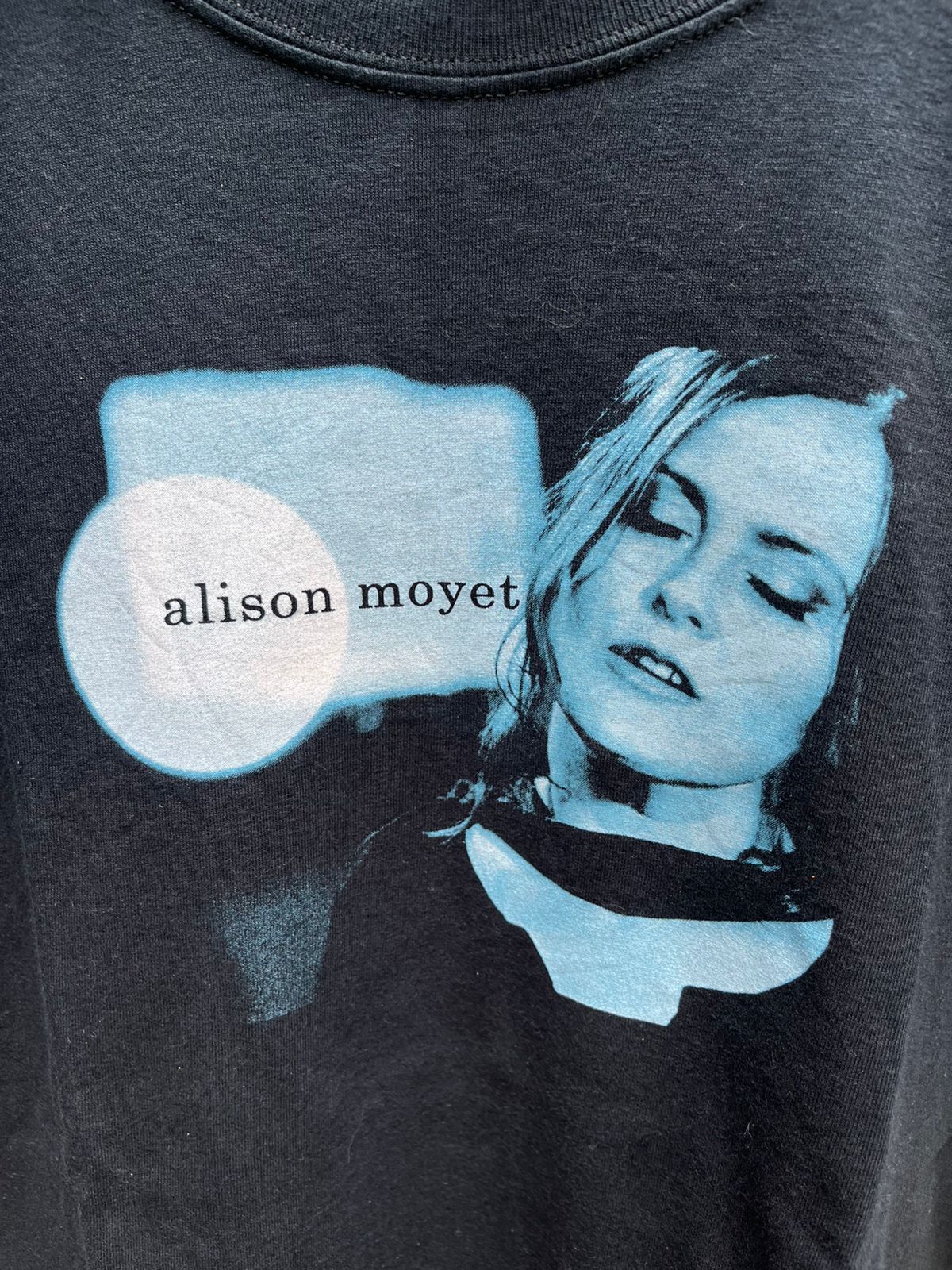 Band Tees Alison Moyet 2005 UK Tour One Blue Voice tees tshirt Size US L / EU 52-54 / 3 - 3 Thumbnail