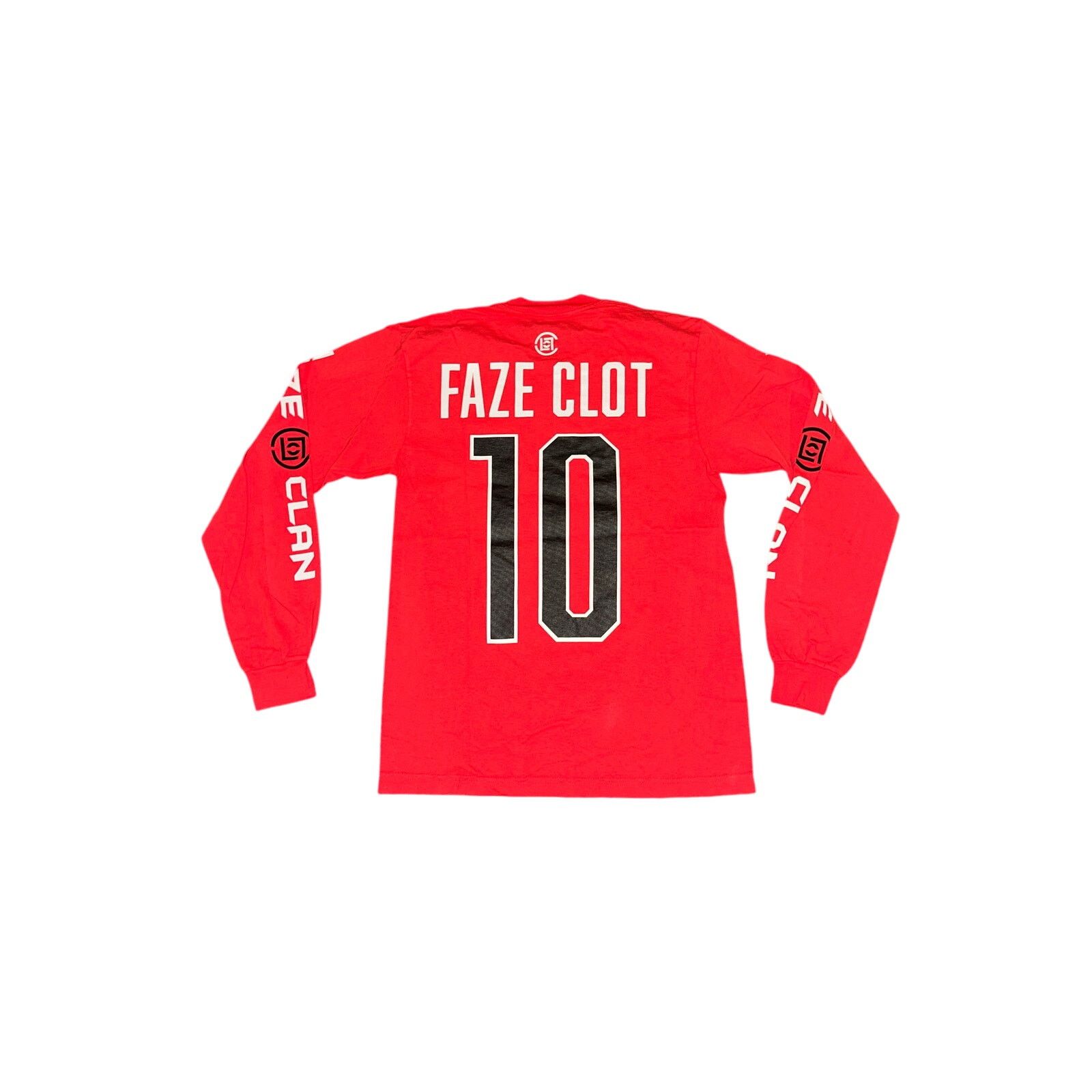 FaZe Faze Clan x Clot Long Sleeve FCCLOT10340 - RED Sz Small Size US S / EU 44-46 / 1 - 2 Thumbnail